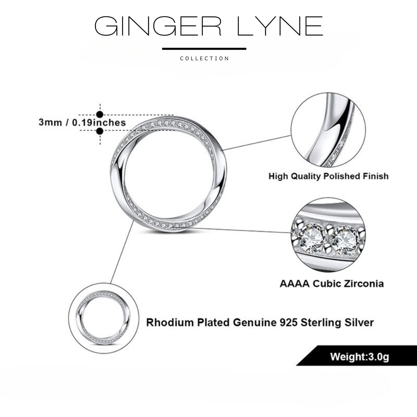 TwistEternityWeddingBandRingforWomenSterlingSilverCZGingerLyneCollection_Silver-7