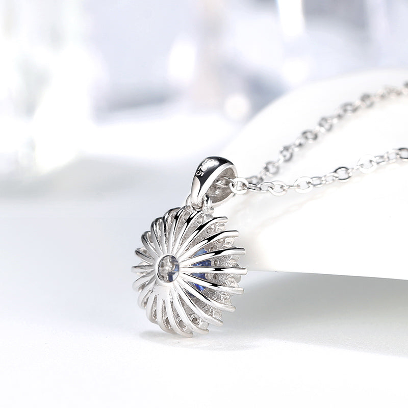 RoundPendantNecklaceforWomenLondonBlueCzSterlingSilverWomensGingerLyneCollection_Blue-3