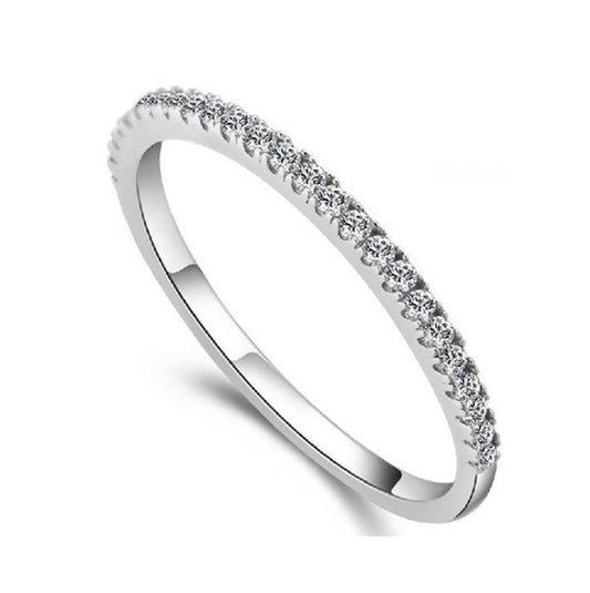 CarolineAnniversaryBandforWomenHalfEternityRingWhiteGoldPlatedCZGingerLyne_Silver-1