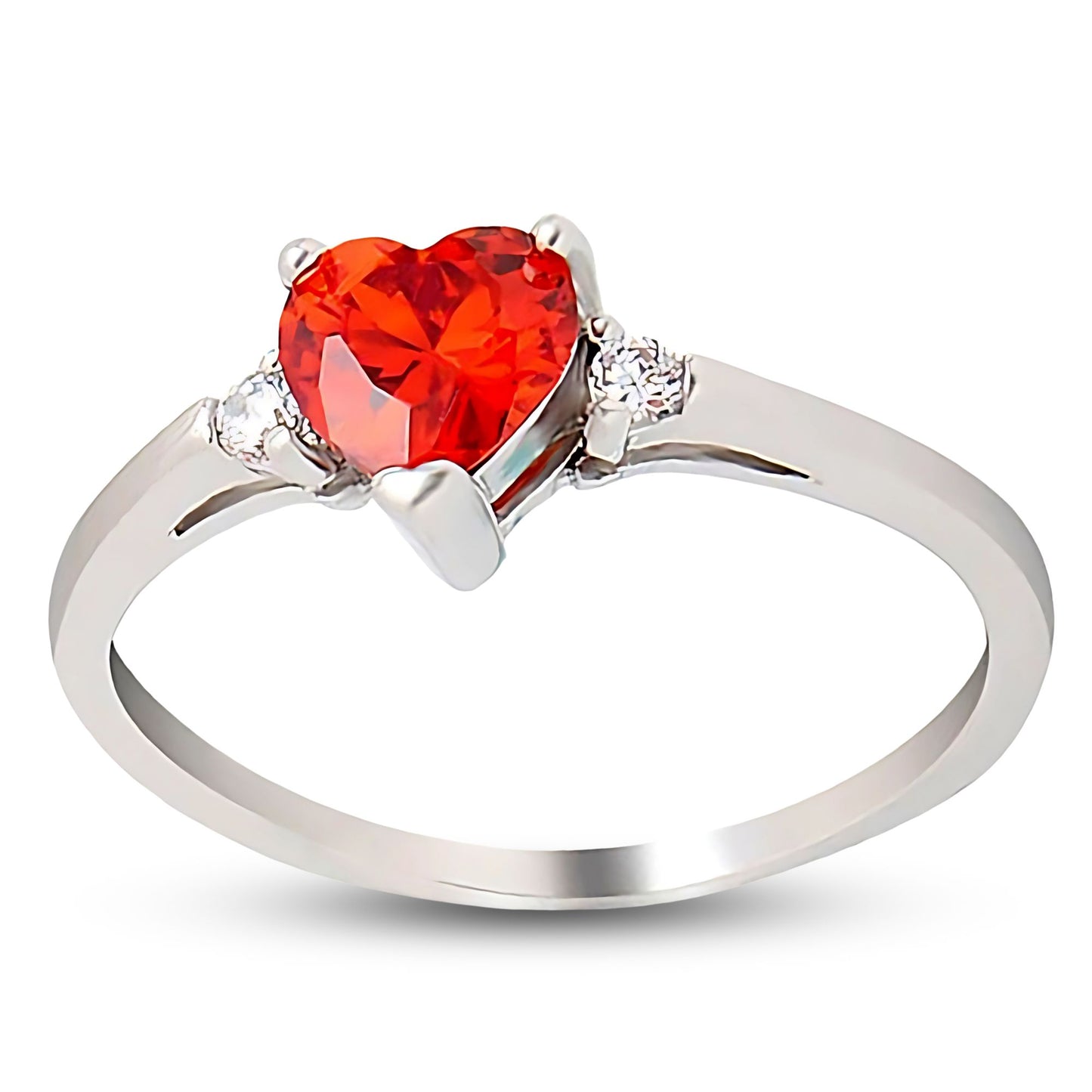ShellyHeartEngagementRingforWomenPromiseBirthstoneSterlingSilverGingerLyne_Red-1