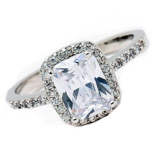 MoniquEngagementRingCubicZirconiaWomensGingerLyneCollection_Silver-1