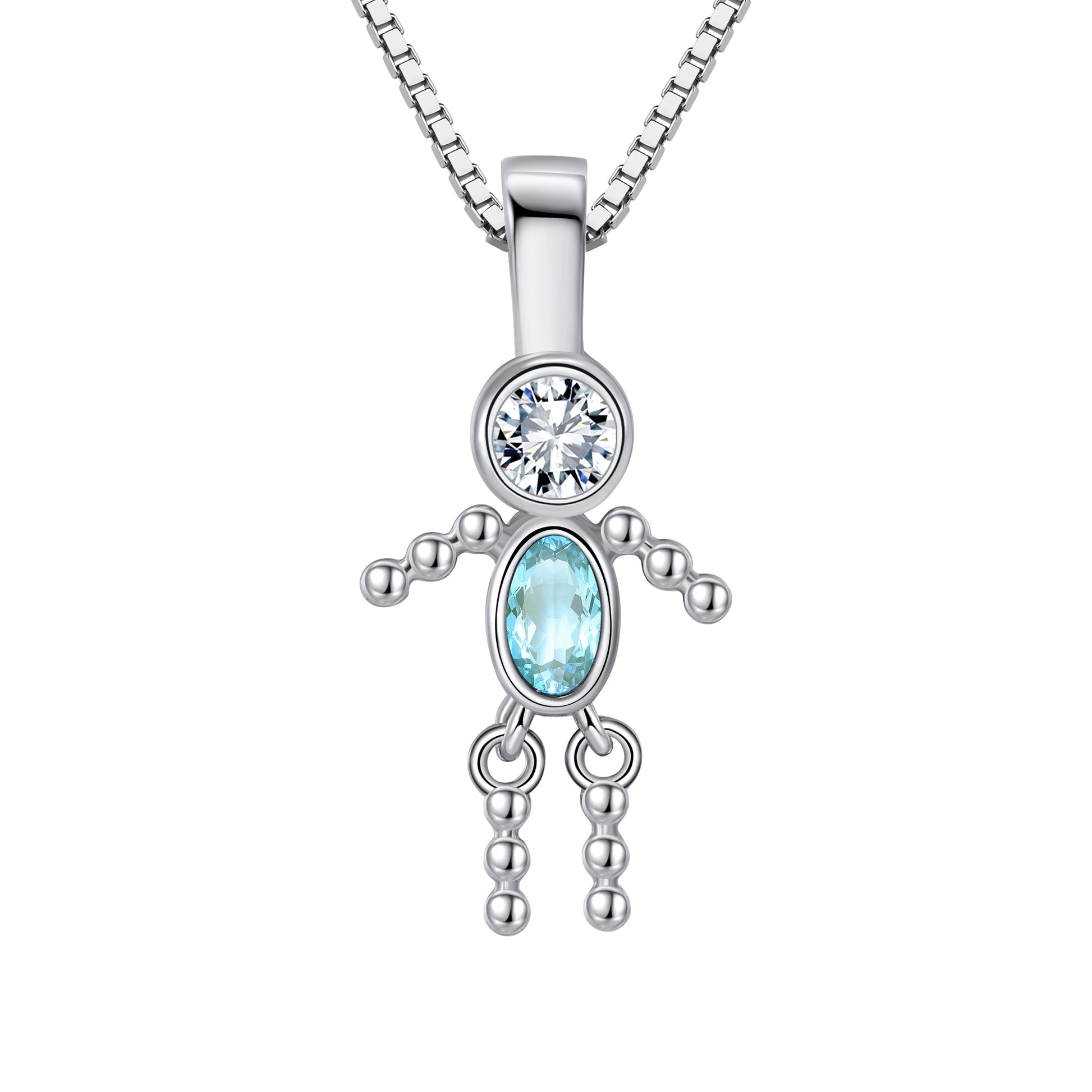 LittleGirlorBoyBabyBirthstonePendantNecklaceforMomorGrandmaGingerLyneCollection_BoyMarch-1