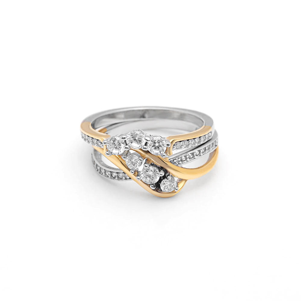 PadenWeddingRingSetforWomen3StoneEngagementBridalBandSterlingSilverGingerLyne_Gold-3