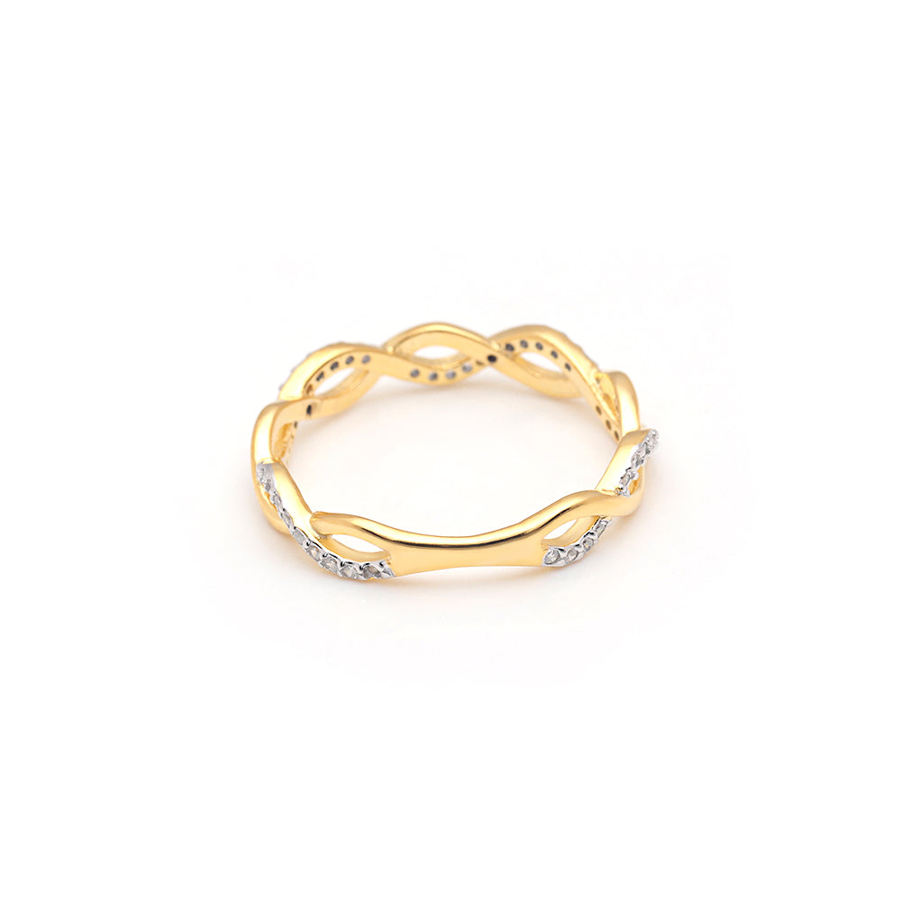 LindaWeddingBandEternityRingforWomenSterlingSilverGingerLyneCollection_Gold-6