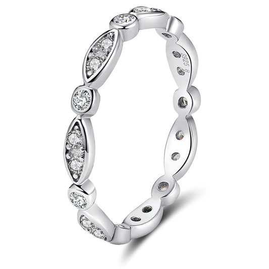 ScallopEternityWeddingBandRingforWomenSterlingSilverCzGingerLyneCollection_Clear-1