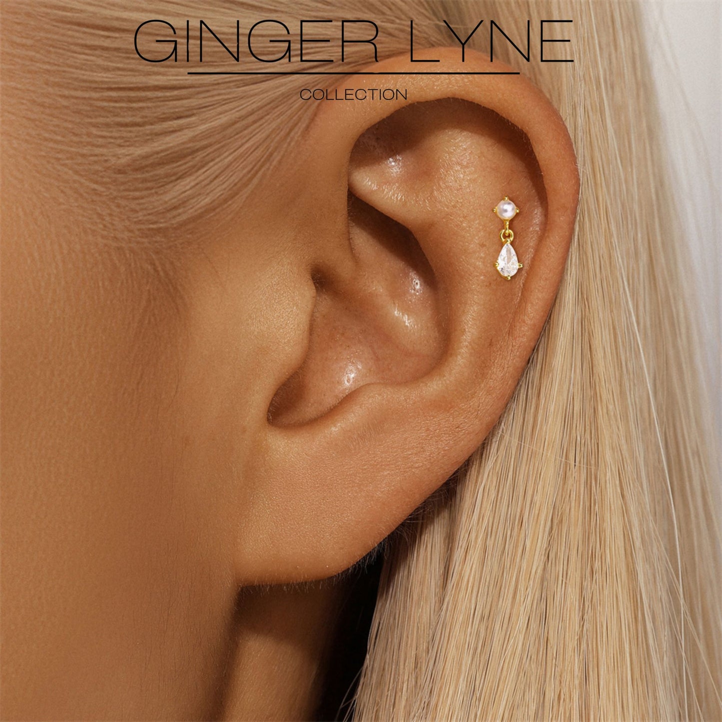 PearlDangleFlatBackEarringsforWomenSterlingSilver16gCartilageHelixLobeBodyPiercingStudGingerLyne_Gold-4