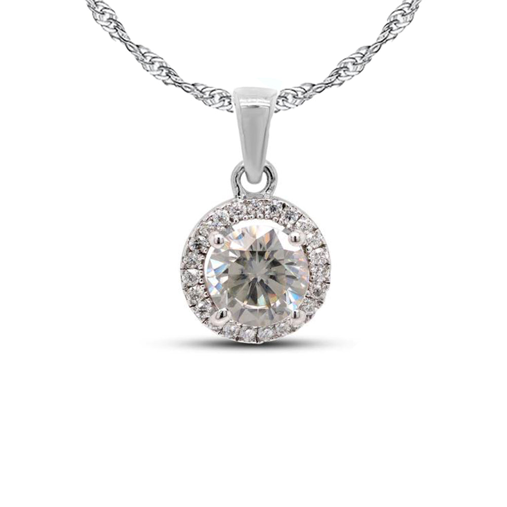 JanieNecklaceforWomenHaloCubicZirconiaPendantbyGingerLyneCollection_Silver-1