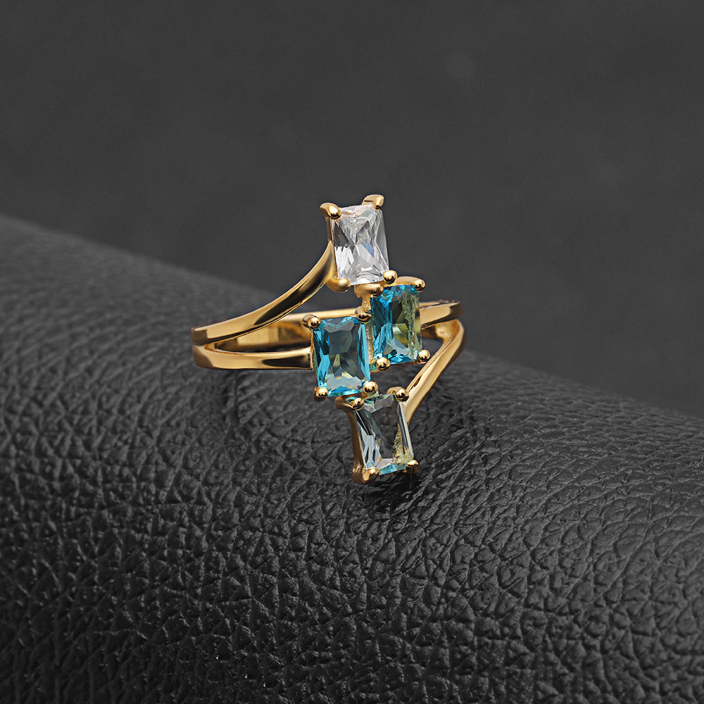 TianaStatementRingPurpleCzGoldSterlingSilverWomensGingerLyneCollection_Blue-5