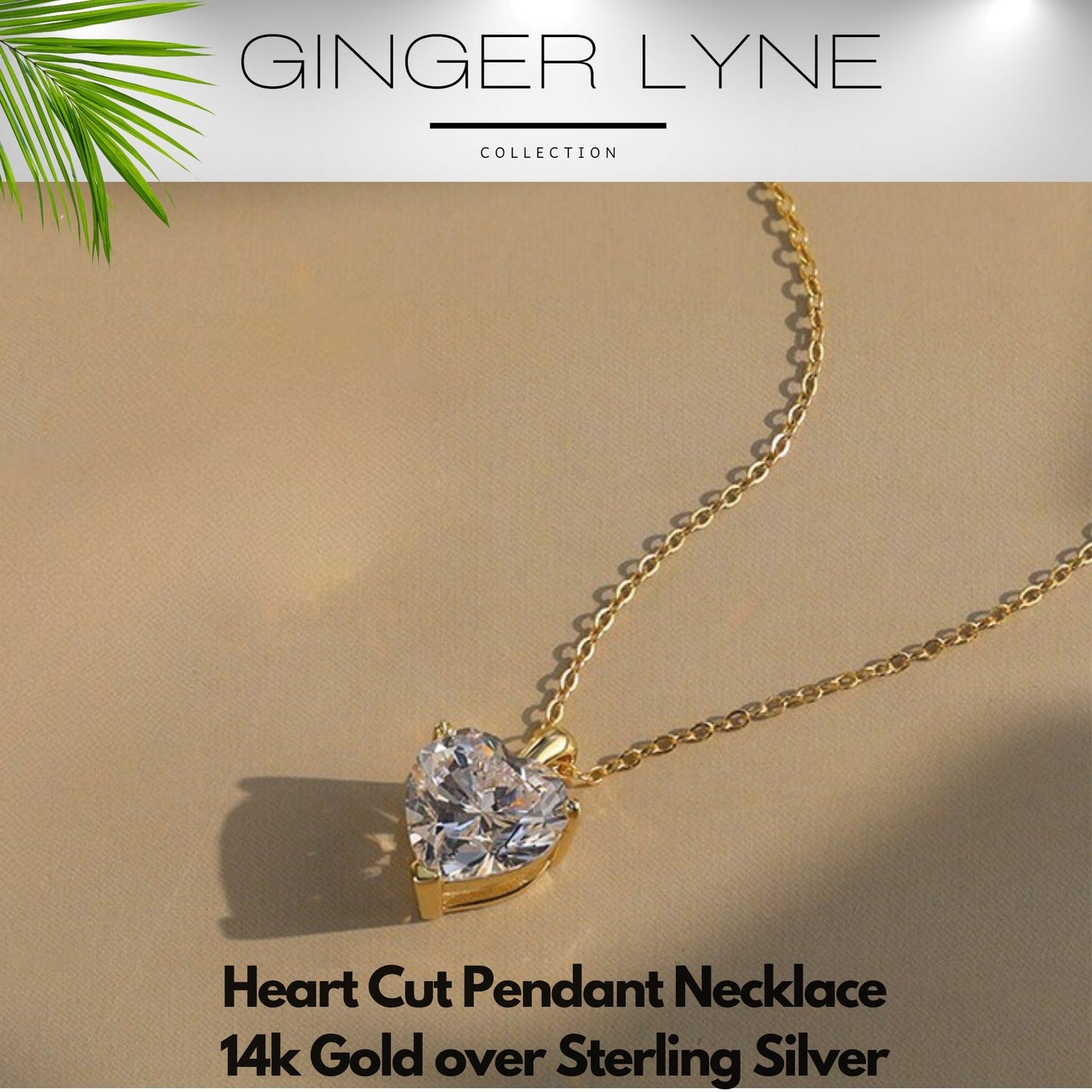 HeartSolitaireNecklaceforWomenSterlingSilver3Ct8ACubicZirconiaPendant18"ChainbyGingerLyne_Silver-2