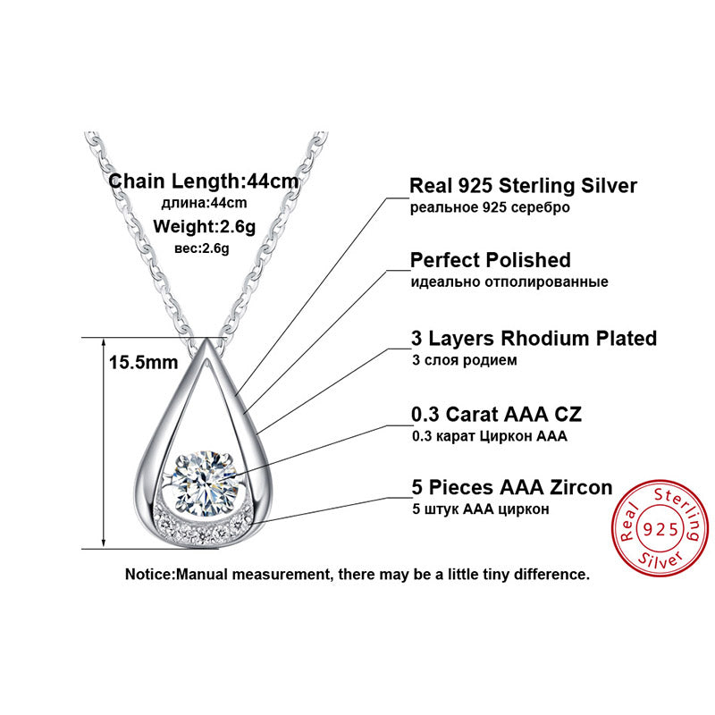 OvalNecklaceforWomanSterlingSilverPendantandChainSwingStoneGingerLyneCollection_Style40-6