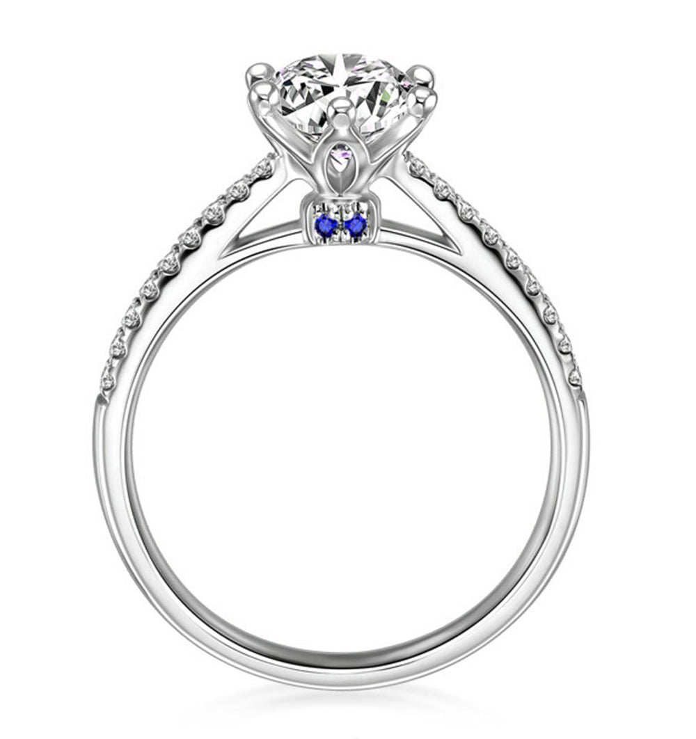 MerciEngagementRingSterlingSilverSolitaireCzWomensGingerLyneCollection_Silver-1