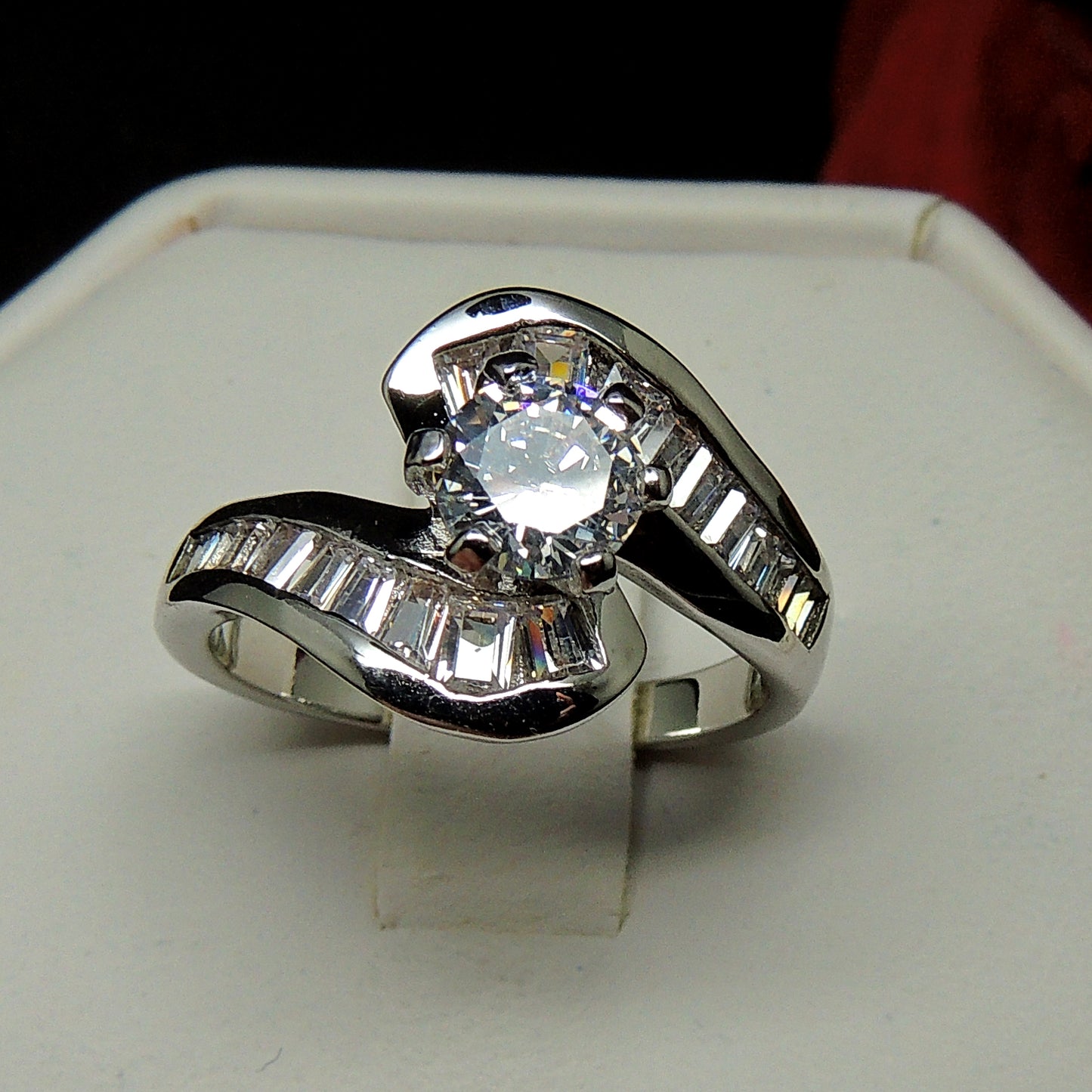 AubryEngagementRingWomensCubicZirconiaBauguetteGingerLyneCollection_Silver-5