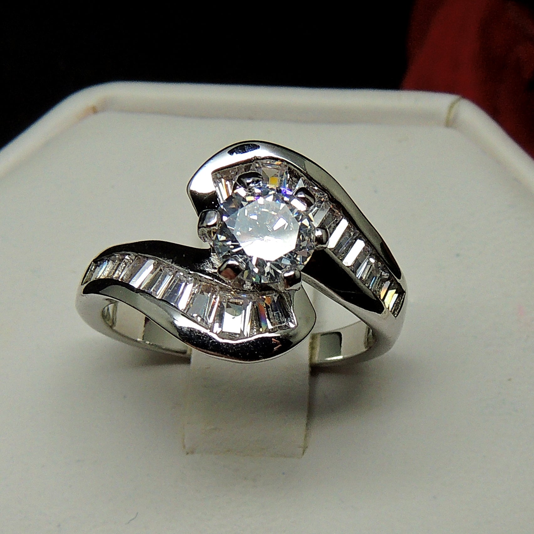 AubryEngagementRingWomensCubicZirconiaBauguetteGingerLyneCollection_Silver-5
