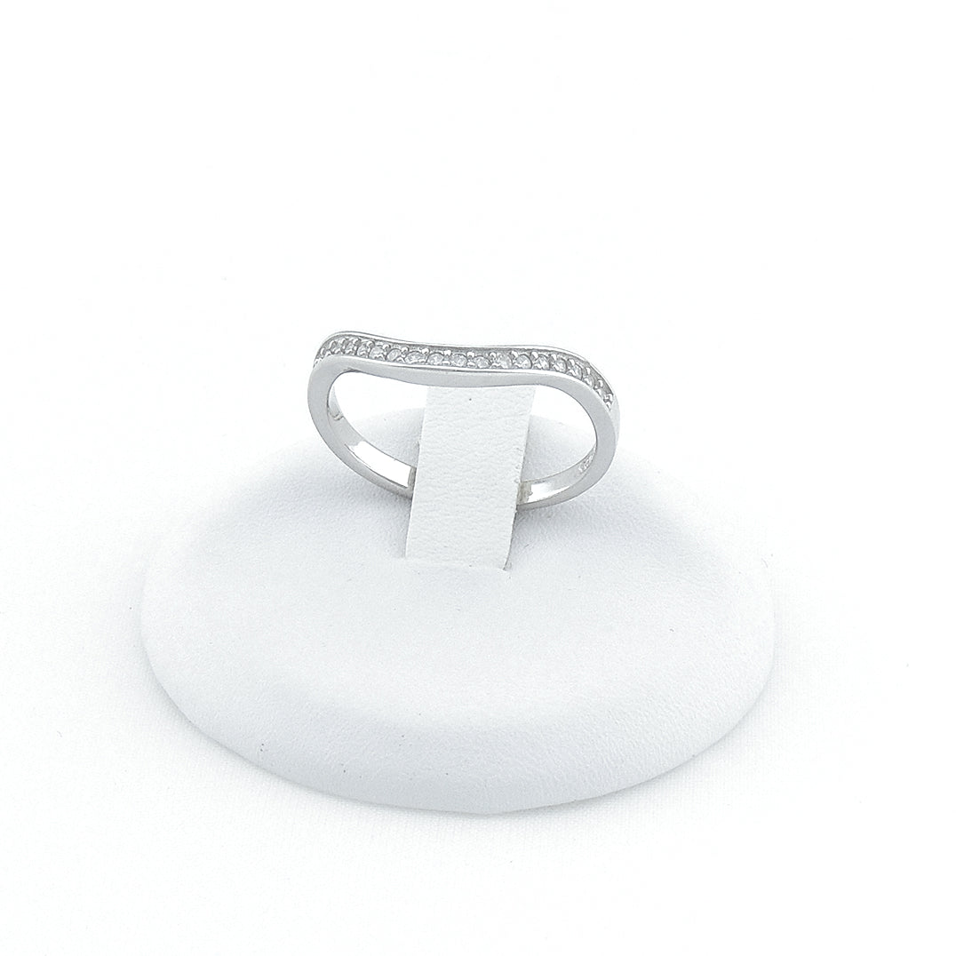 JulieannaAnniversaryBandRingSterlingSilverCzWomensGingerLyneCollection_Silver-3