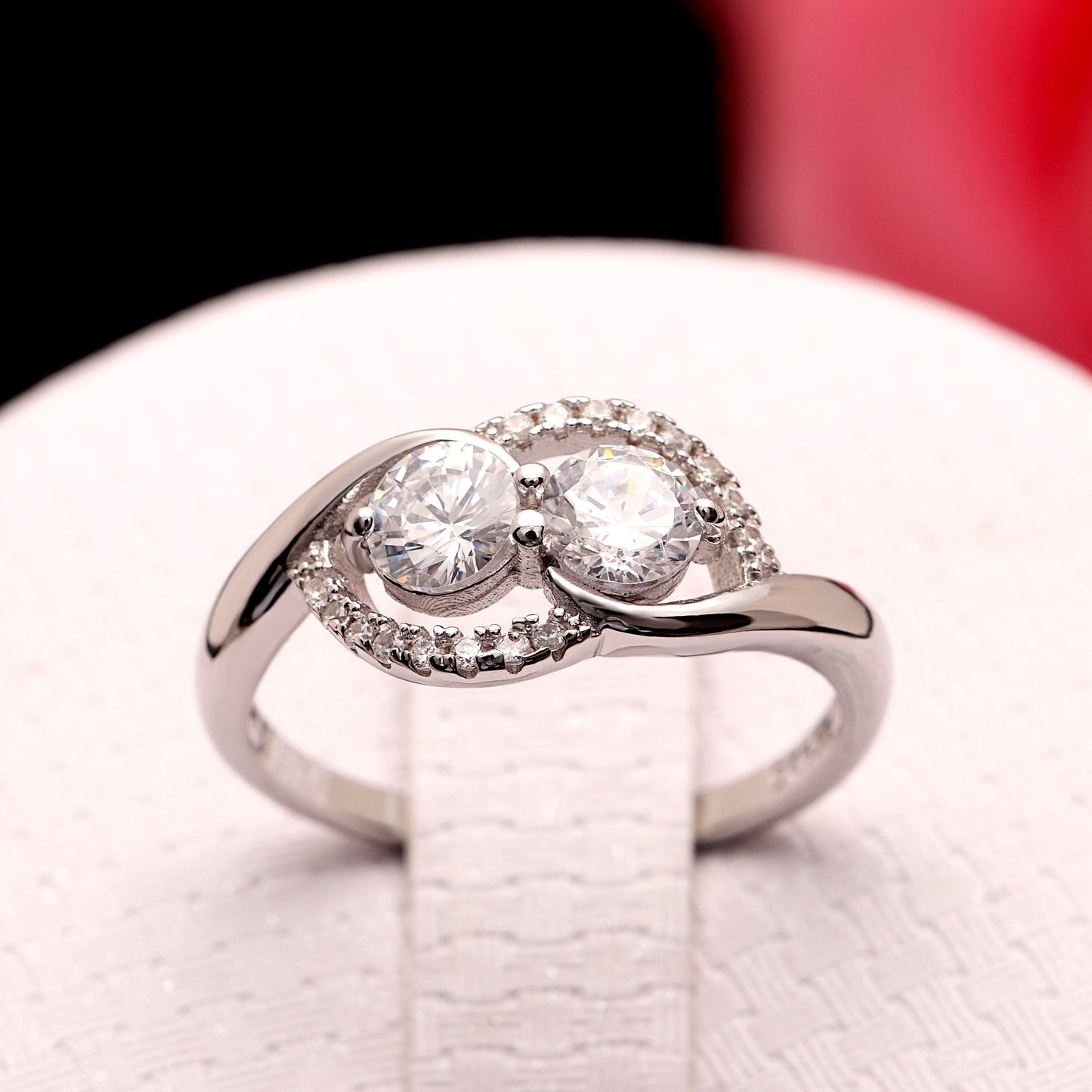 AlbanyEngagementRingWomensTwoStoneSterlingSilverGingerLyneCollection_Silver-6