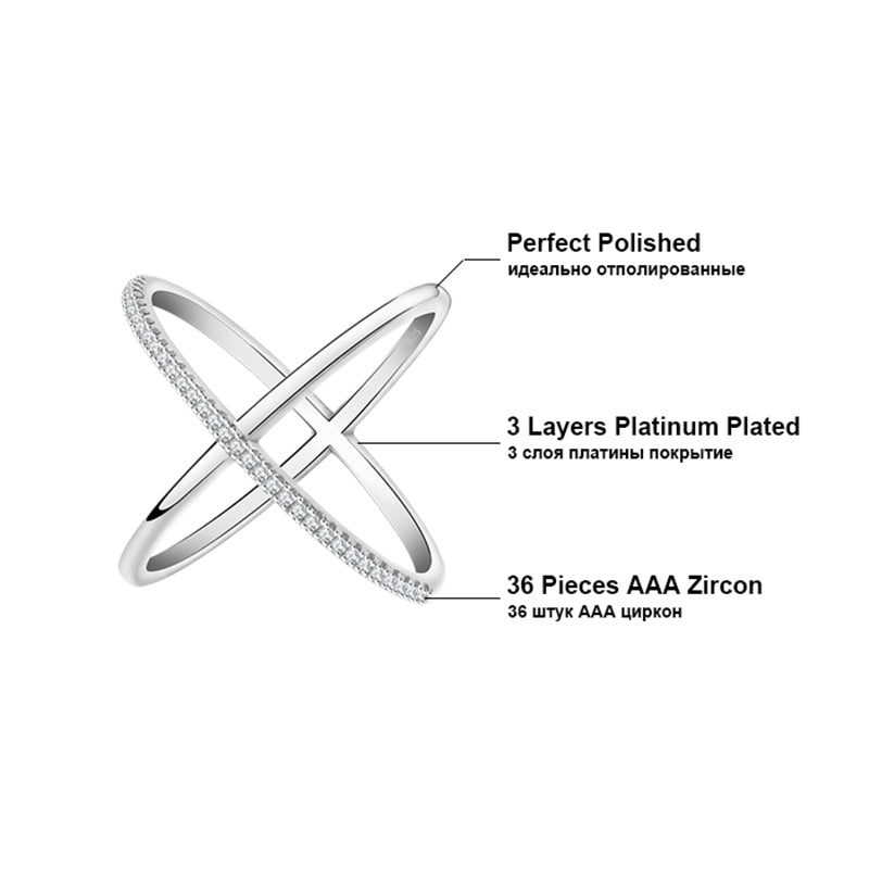 InfinityRingforWomenCrisscrossMicroPaveCzGoldPlatedGingerLyneCollection_Silver-5