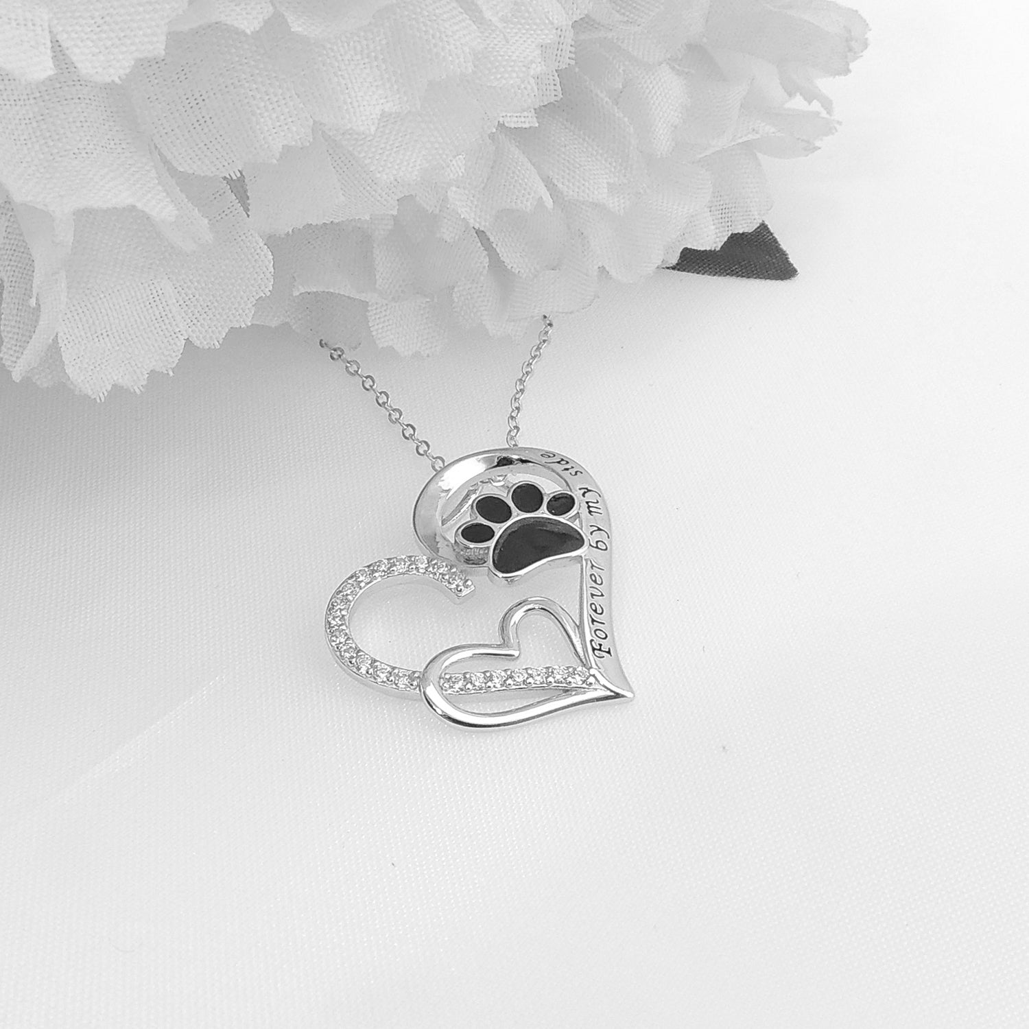 SterlingSilverCzDogPawPrintHeartNecklaceforWomenGingerLyneCollection_silver-4
