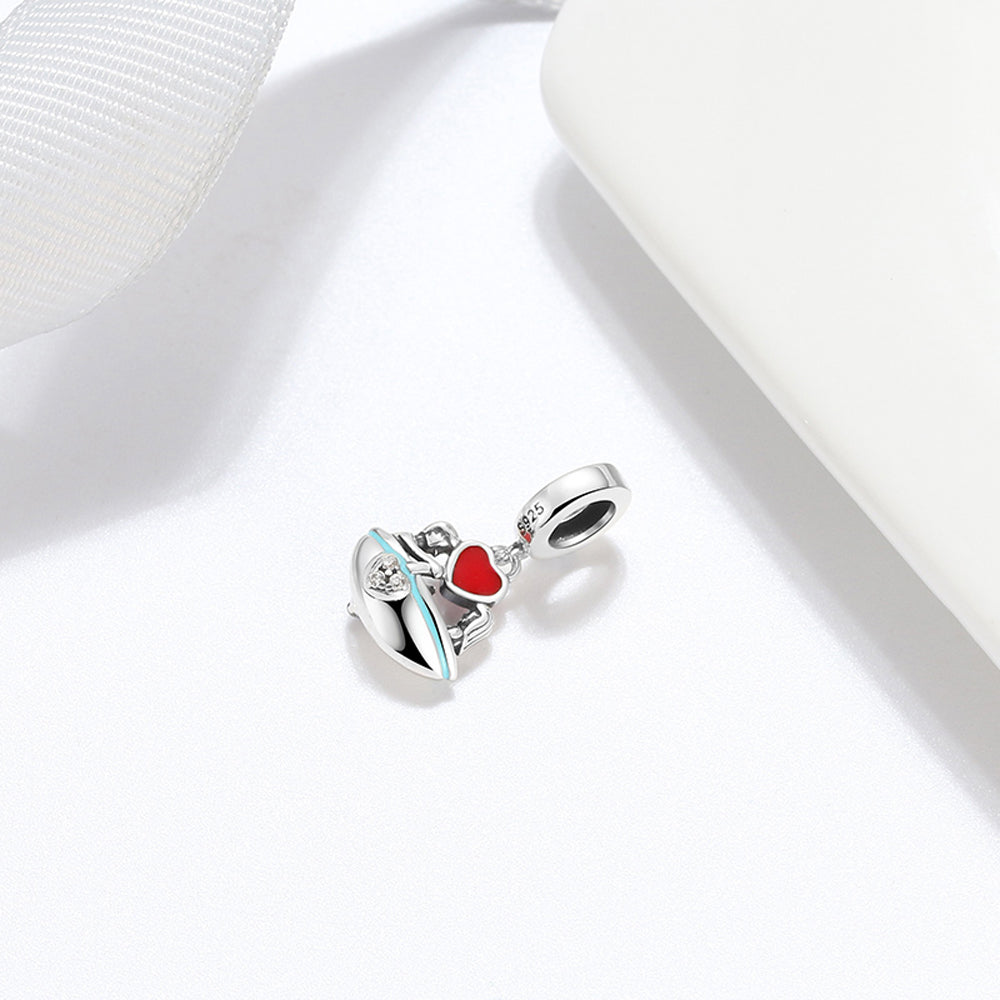 LoveBoatHeartCharmCZOxidizedSterlingSilverWomensGingerLyneCollection_Silver-3