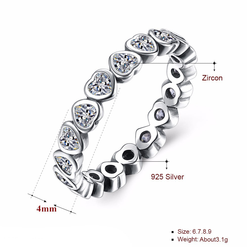 HeartEternityBandRingSterlingSilverCzWeddingWomenGingerLyneCollection_Silver-6