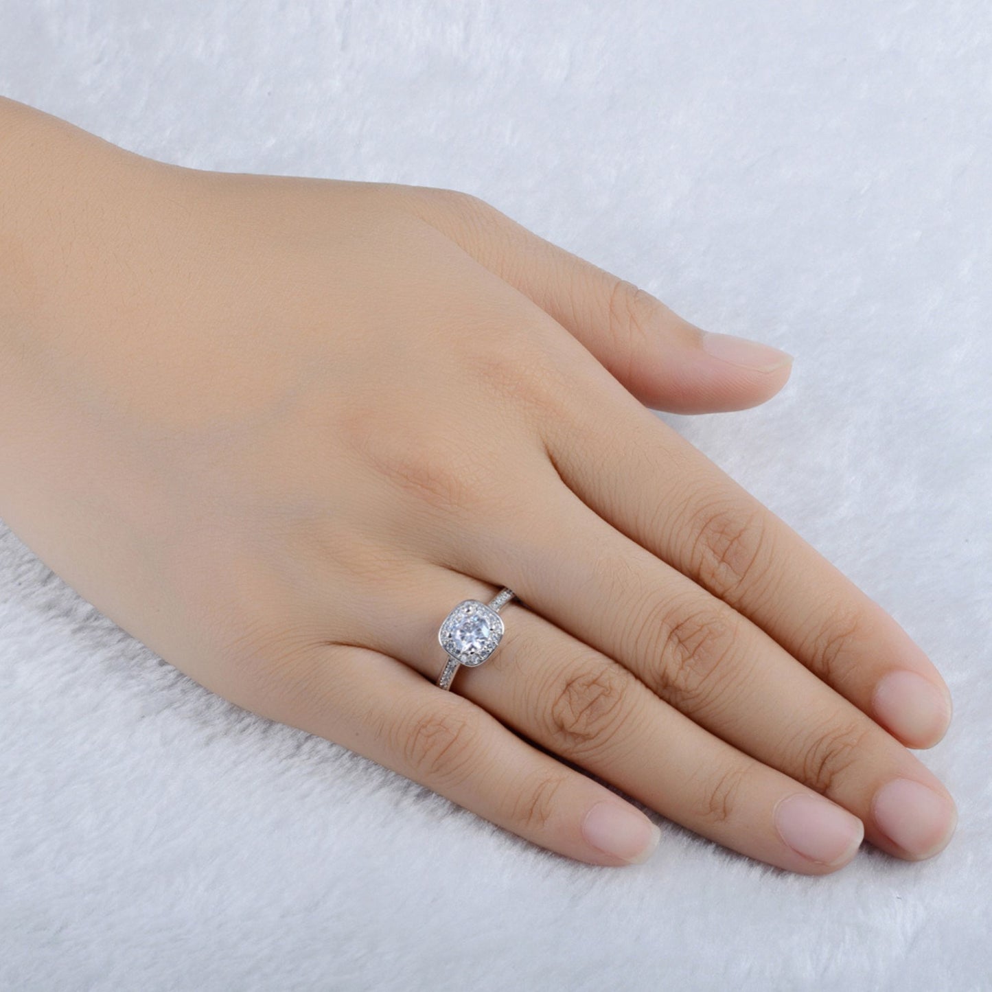 ReneeHaloEngagementRingCzWomenGoldPlatedGingerLyneCollection_Silver-3