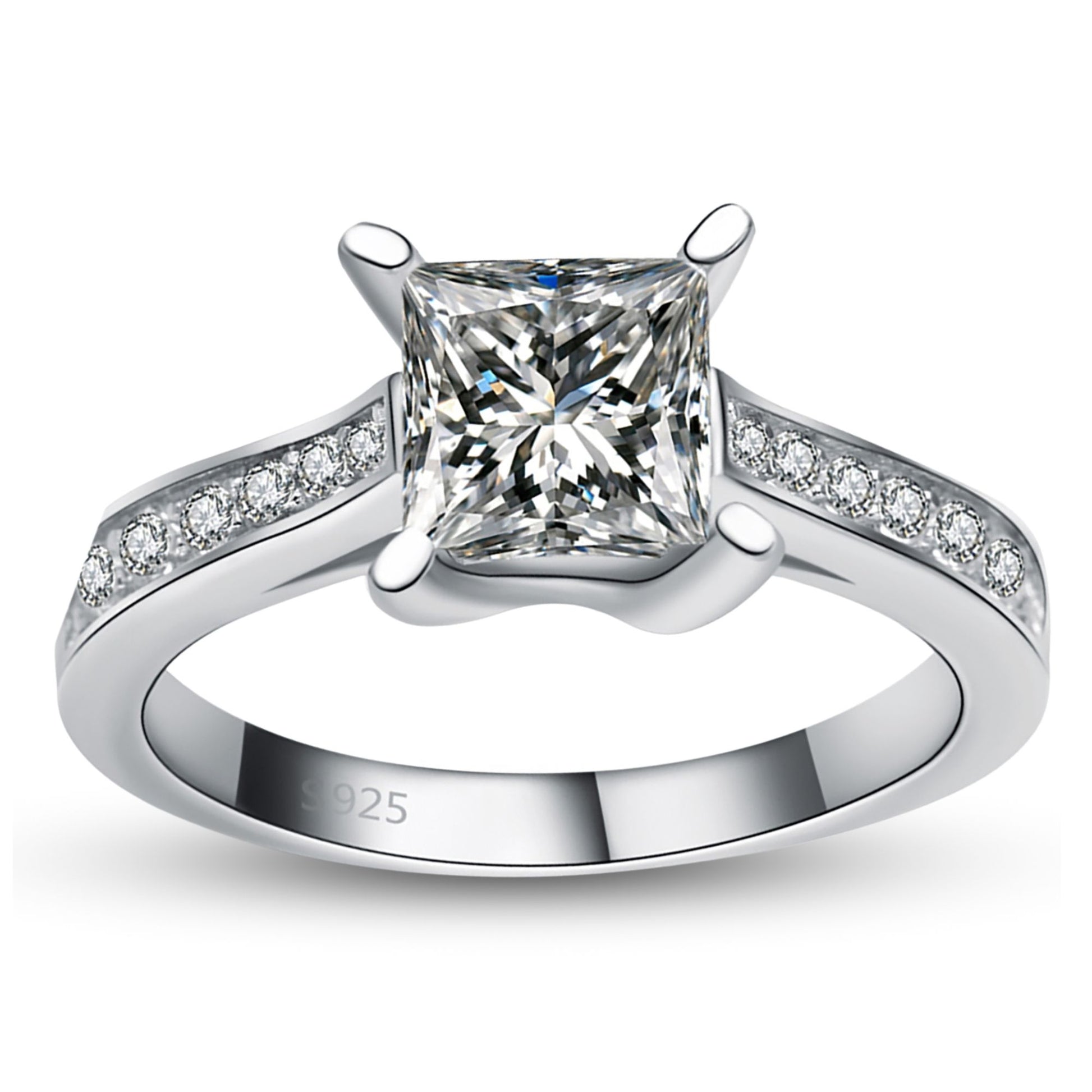 PrincessCutCzEngagementRingforWomenSterlingSilverWeddingRingforHerGingerLyne_Silver-1