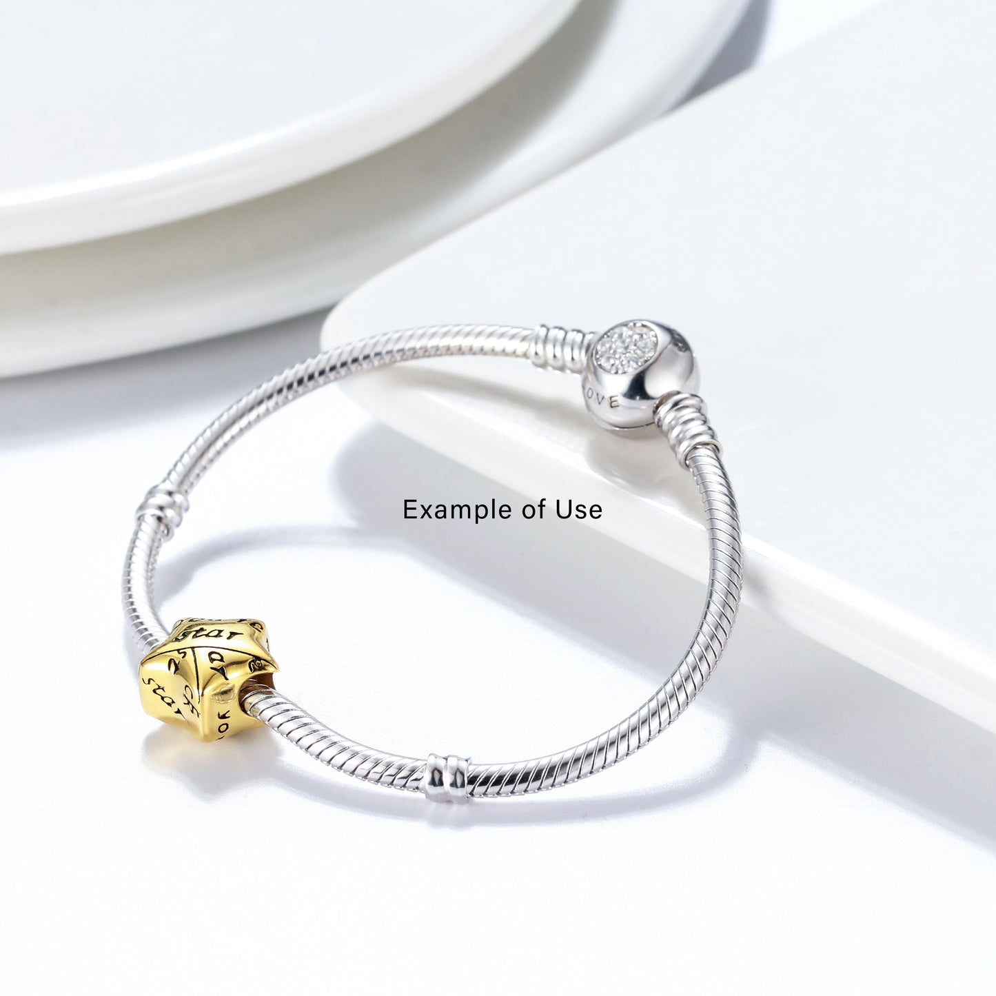 YouAreMyLuckyStarCharmEuropeanBeadSterlingSilverGingerLyneCollection_Gold-6