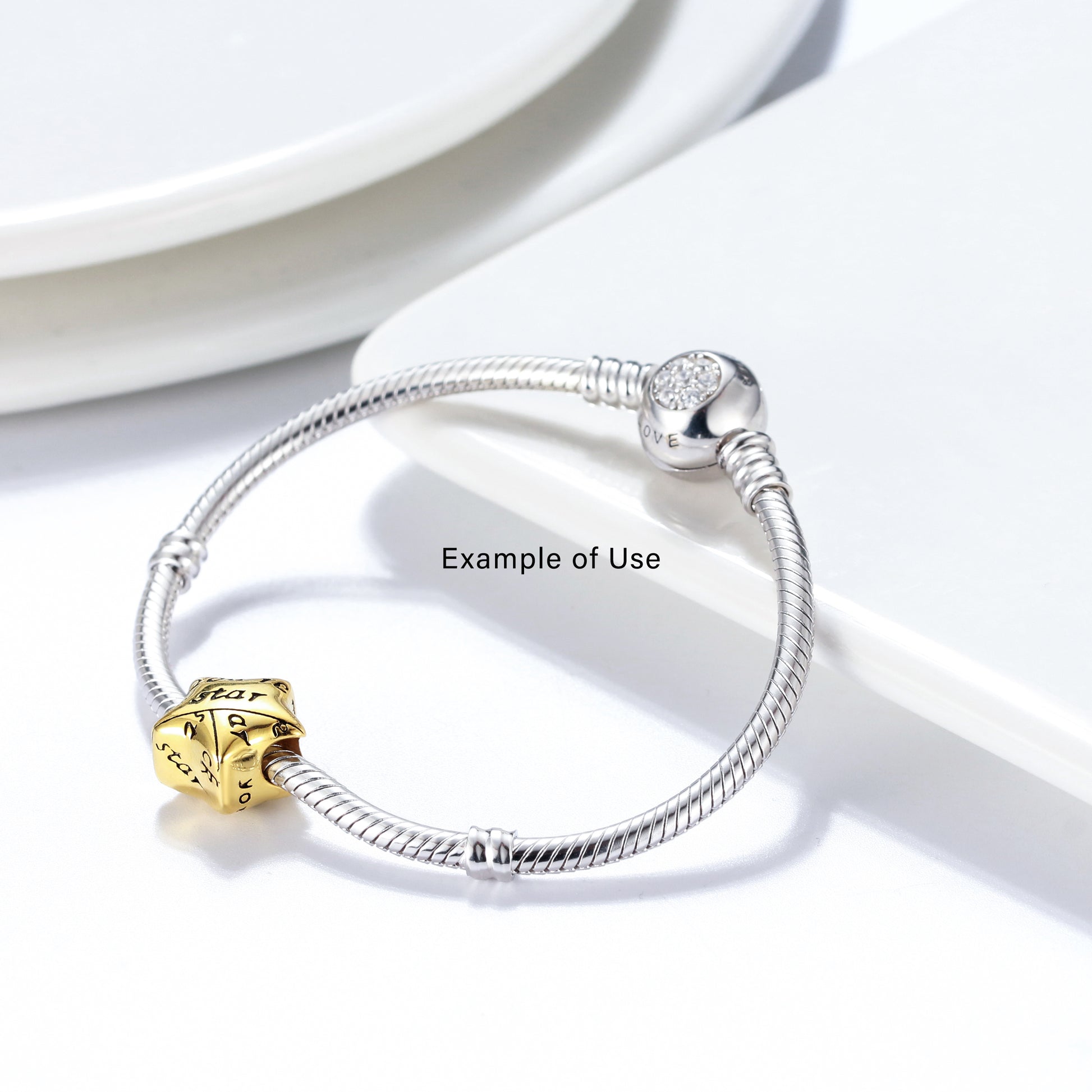 YouAreMyLuckyStarCharmEuropeanBeadSterlingSilverGingerLyneCollection_Gold-6