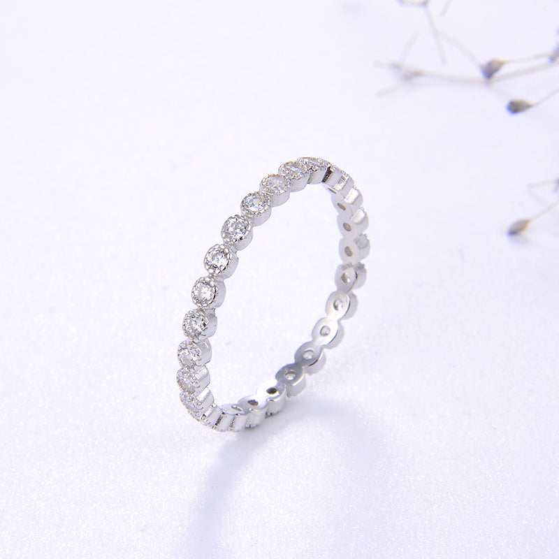 EternityWeddingBandRingforWomenCzSterlingSilverGingerLyneCollection_Clear-5