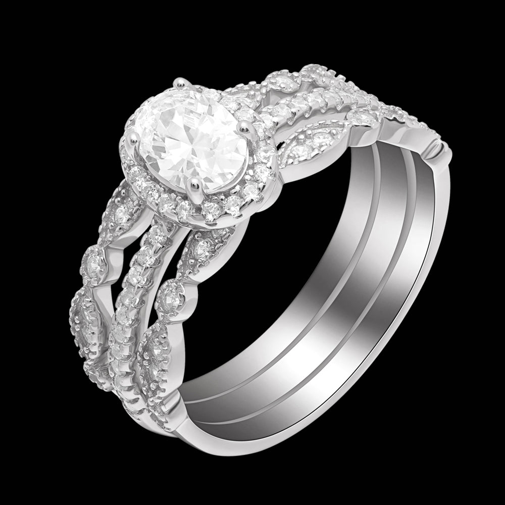 PorshaWeddingRingSetforWomenEngagementRingTwoMatchingBandsSterlingSilverbyGingerLyne_Silver-3
