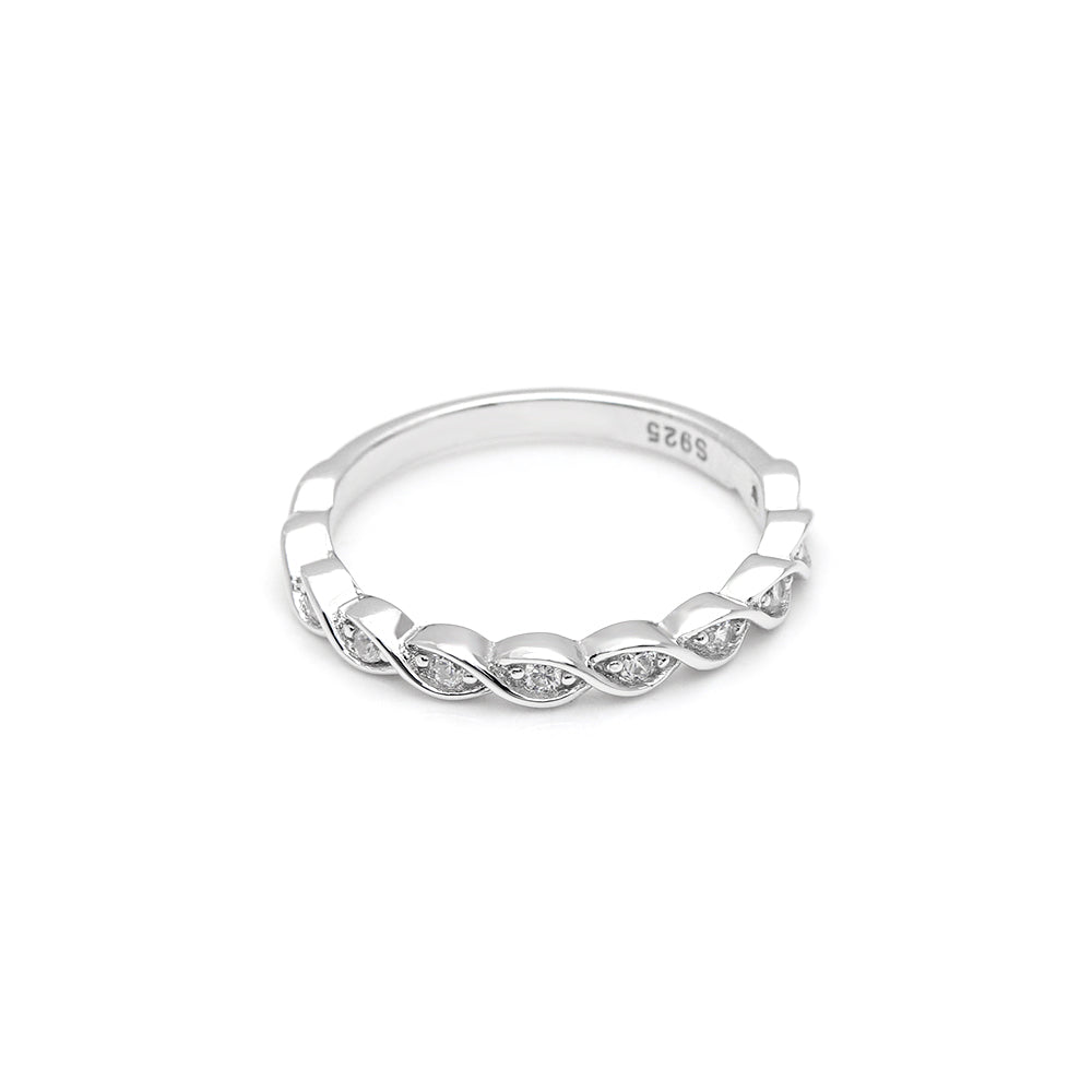 ShantiAnniversaryBandRingSterlingSilverTwistCzWomensGingerLyneCollection_Silver-2