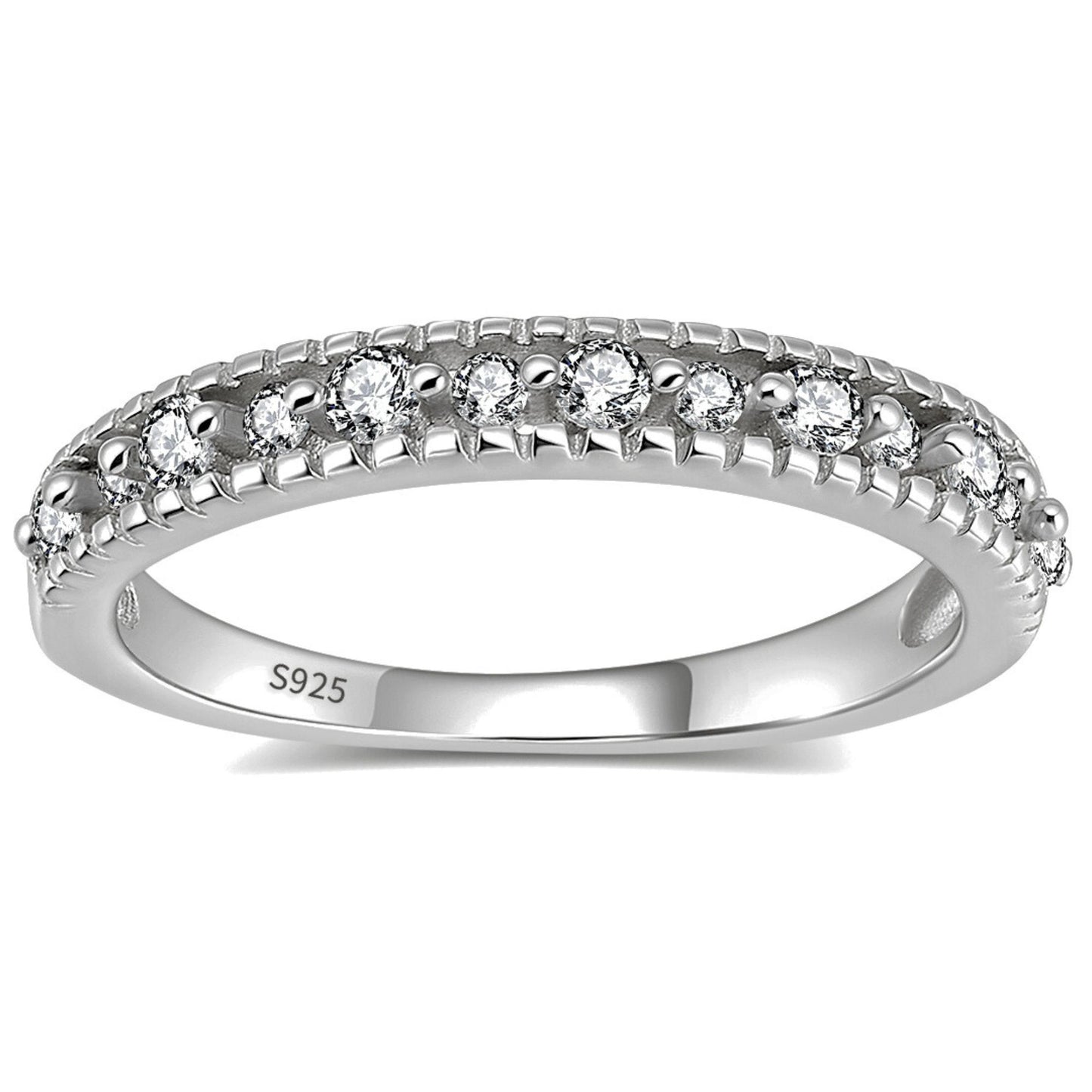 AlessiaWeddingBandforWomenSterlingSilverCZAnniversaryHalfEternityBandStackablebyGingerLyne_Gold-2