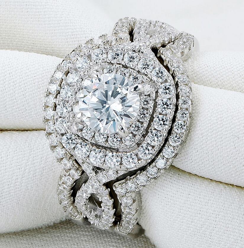 ParisWeddingRingSetforWomen3pcHaloEngagementCZBandsGingerLyneCollection_Silver-5