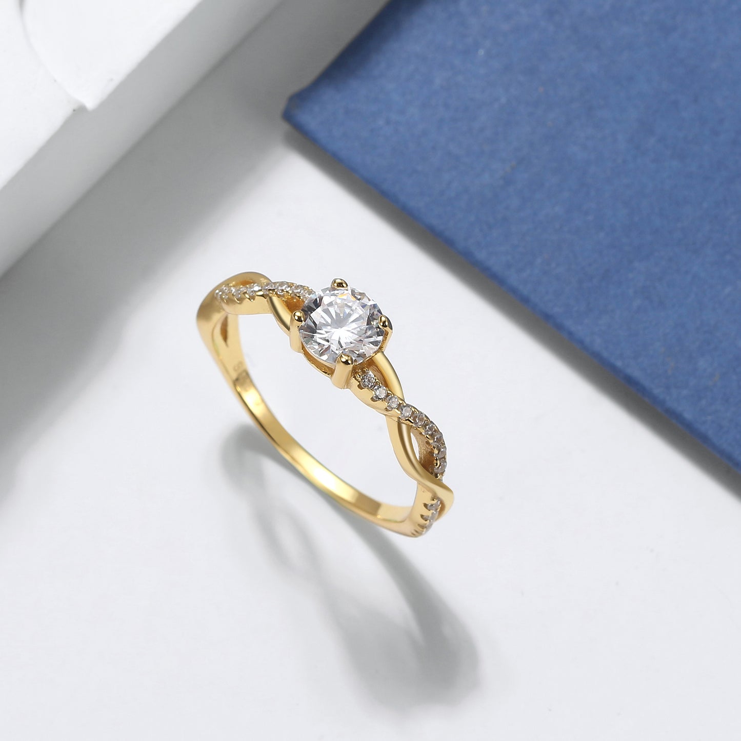 QueenaEngagementRingforWomenSterlingSilverCZGingerLyneCollection_14KTGoldOverSilver-5
