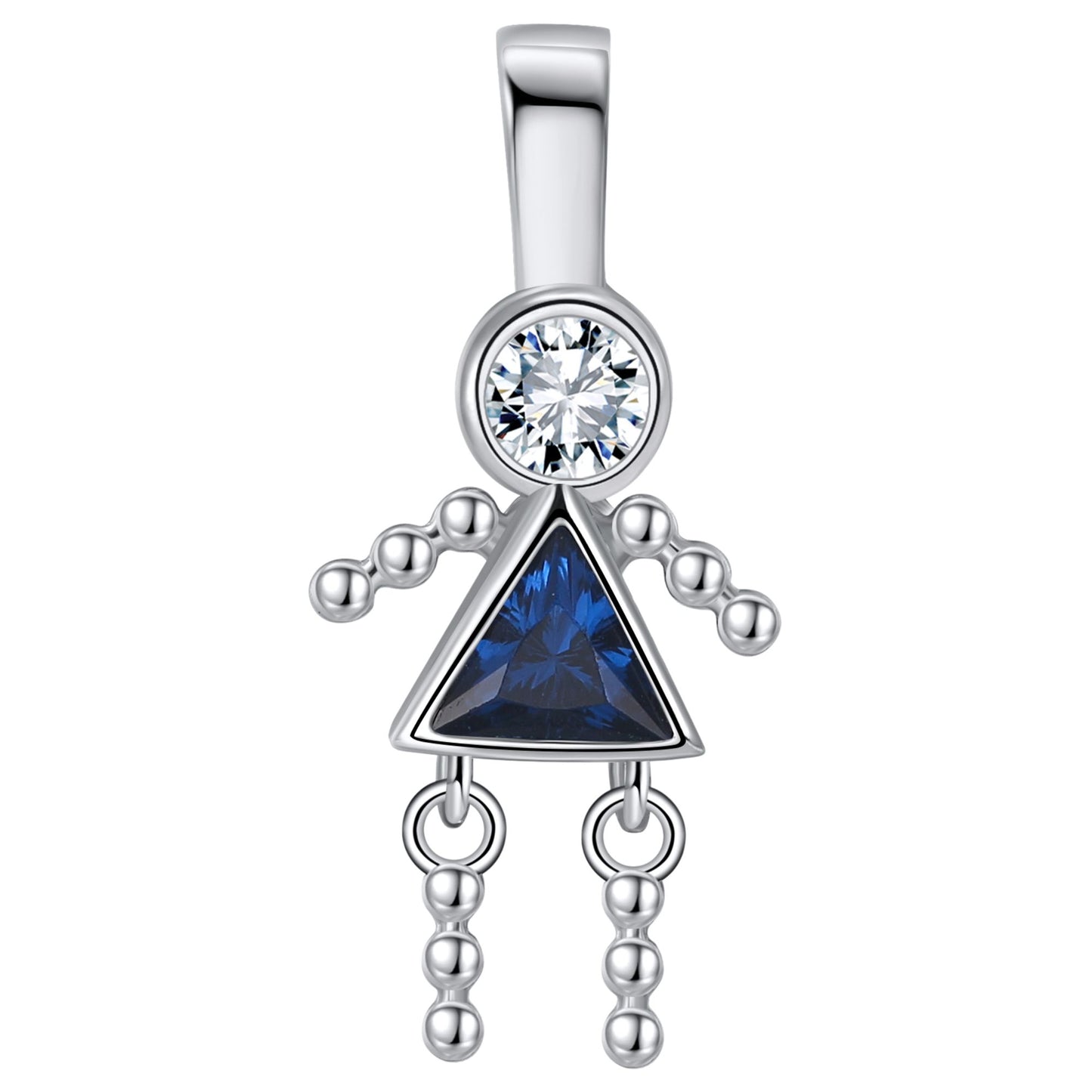 BabyBoyorGirlBirthstoneCharmforMomFamilyTreeGrandmaNecklacebyGingerLyneCZSterlingSilver_GirlSeptember-1