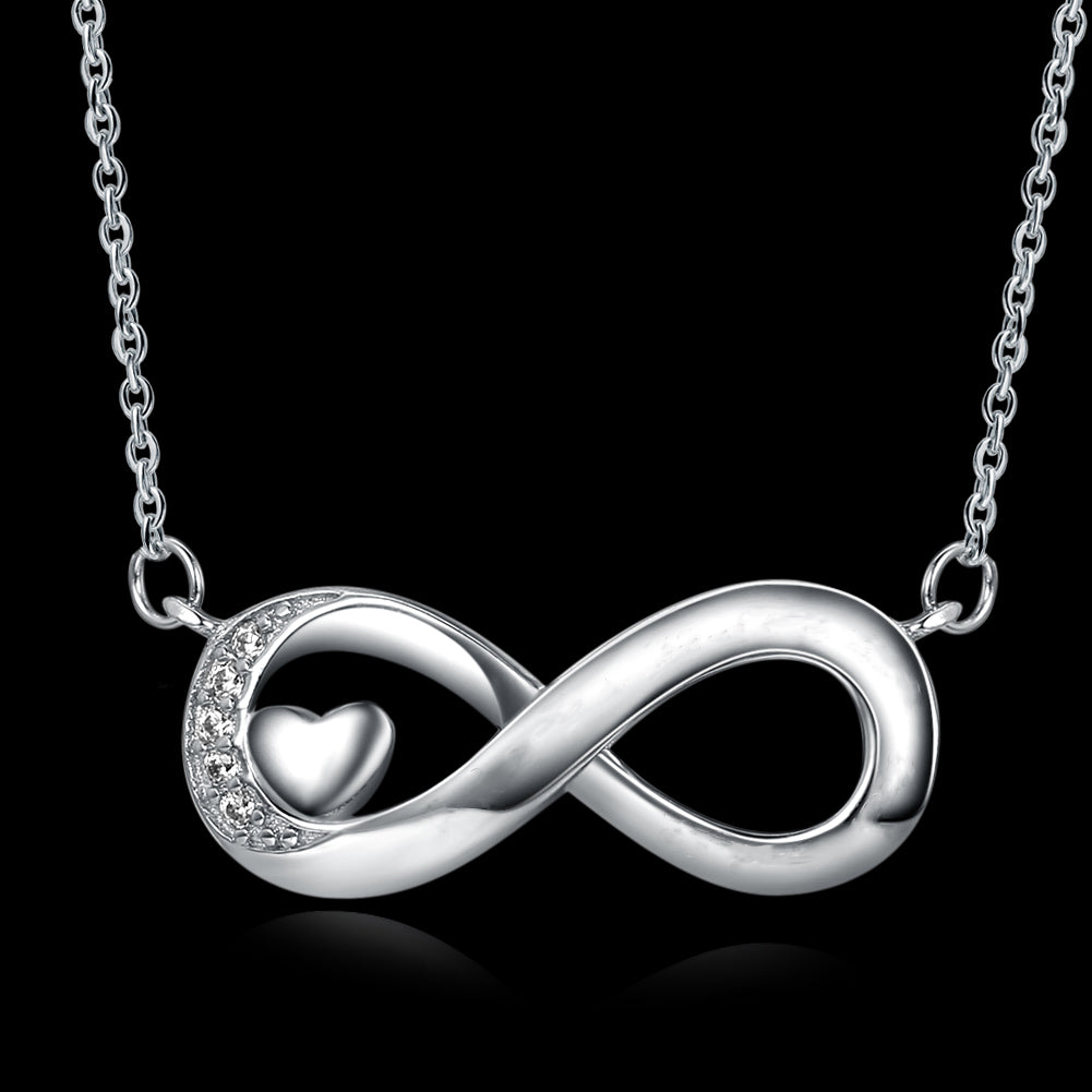InfinityHeartPendantNecklaceSterlingSilverCzWomensGingerLyneCollection_Silver-3