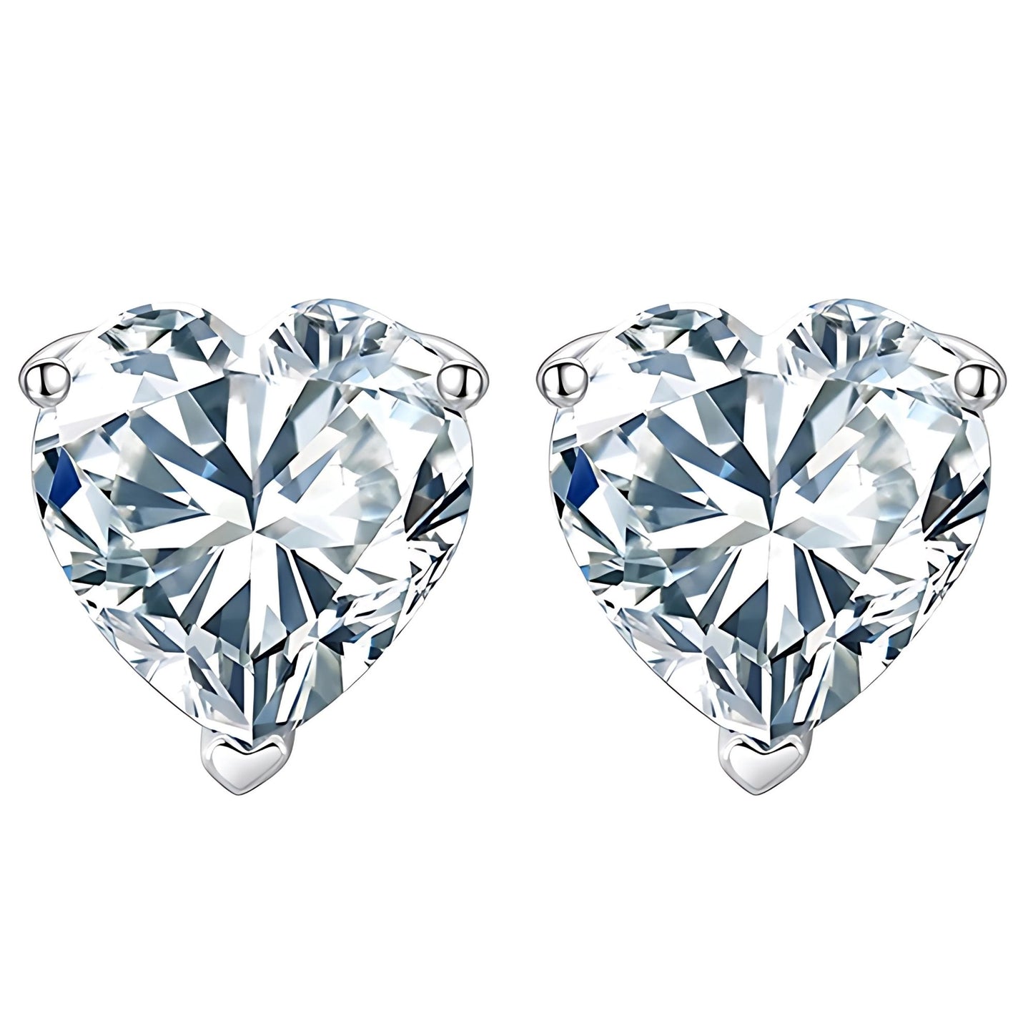 HeartCutStudEarringsforWomen5CtSimulatedDiamondSterlingSilverGingerLyne_Silver-1