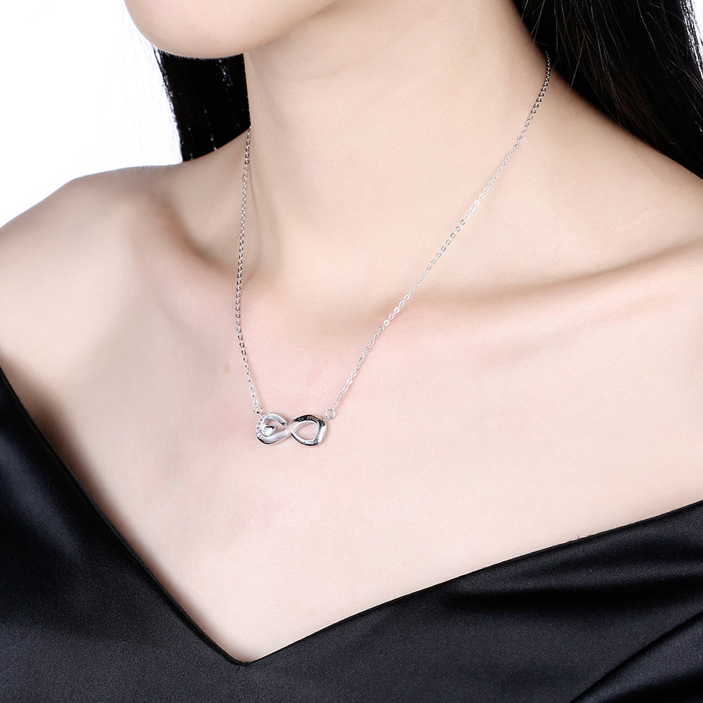 InfinityHeartPendantNecklaceSterlingSilverCzWomensGingerLyneCollection_Silver-2