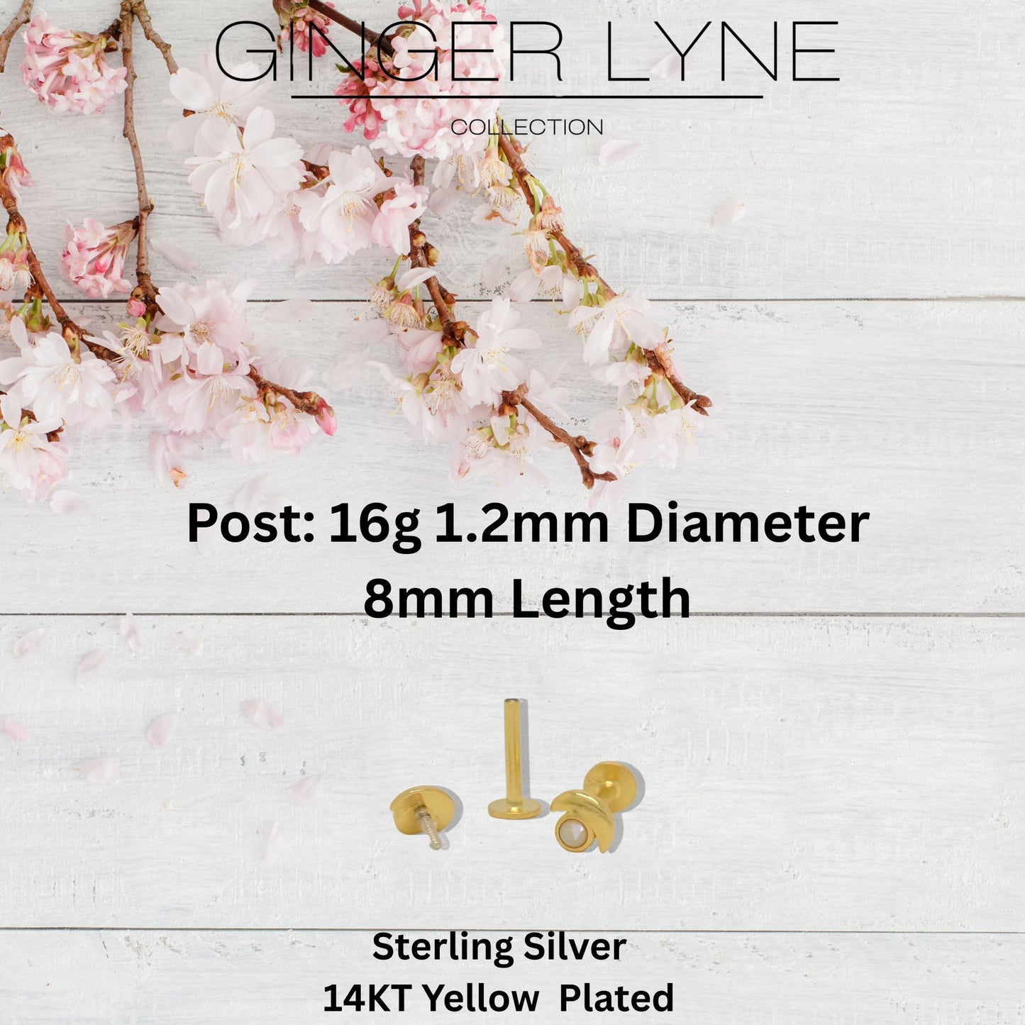 MoonFlatBackOpalEarringsforCartilageHelixTragusLobe16gGoldoverSterlingSilverStudsPairbyGingerLyne_White-4