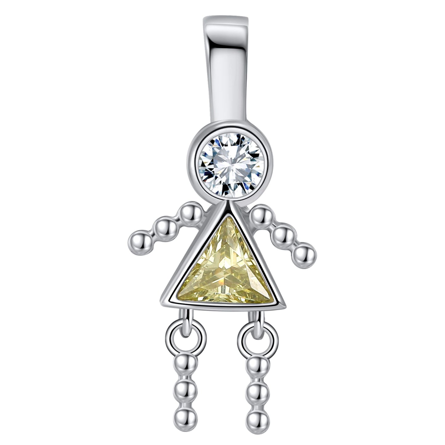 BabyBoyorGirlBirthstoneCharmforMomFamilyTreeGrandmaNecklacebyGingerLyneCZSterlingSilver_GirlNovember-1