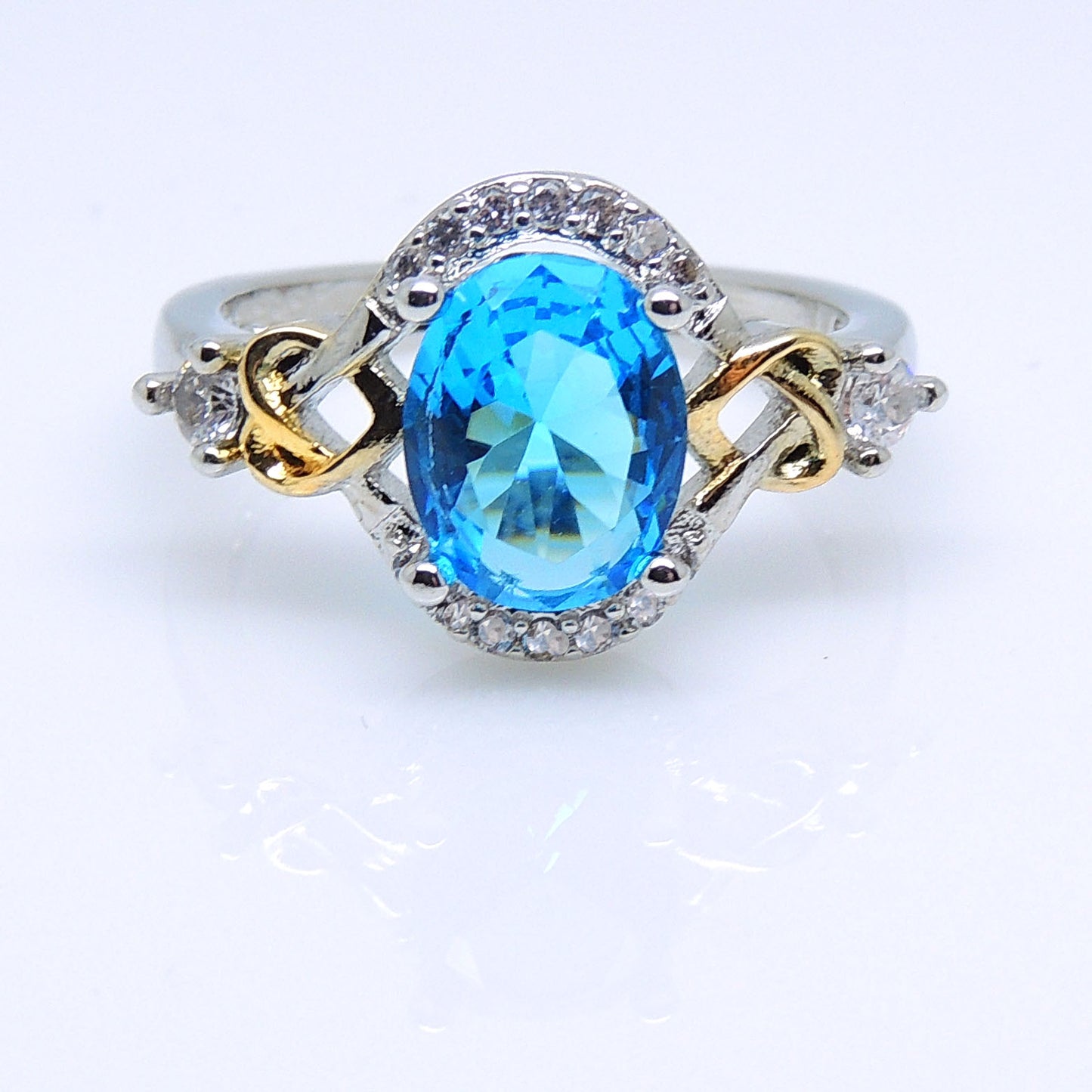 IvetteBirthstoneStatementRingGreenTwoTonePlateWomenGingerLyneCollection_Blue-3