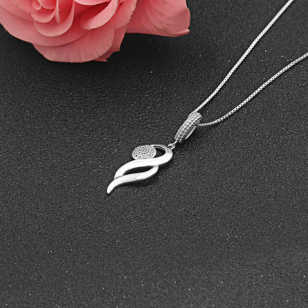 InfinityNecklaceforWomenSterlingSilverPendantClearCzGingerLyneCollection_Silver-3