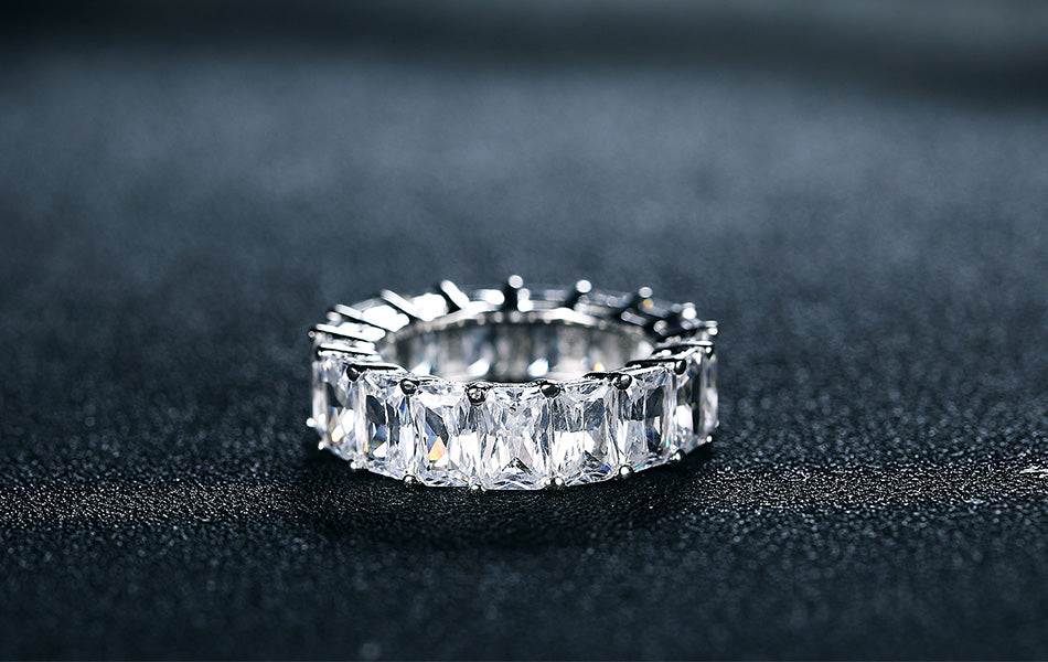 OpheliaEternityWeddingBandRingClearEmeraldCzWomensGingerLyneCollection_Clear-4