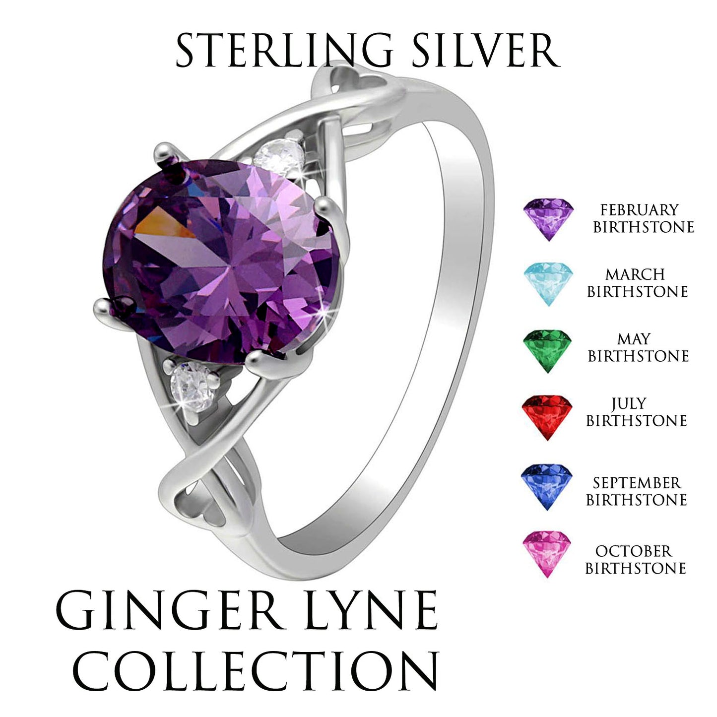 BirthstoneEngagementRingforWomenbyGingerLyneSterlingSilverCubicZirconia_Red-5
