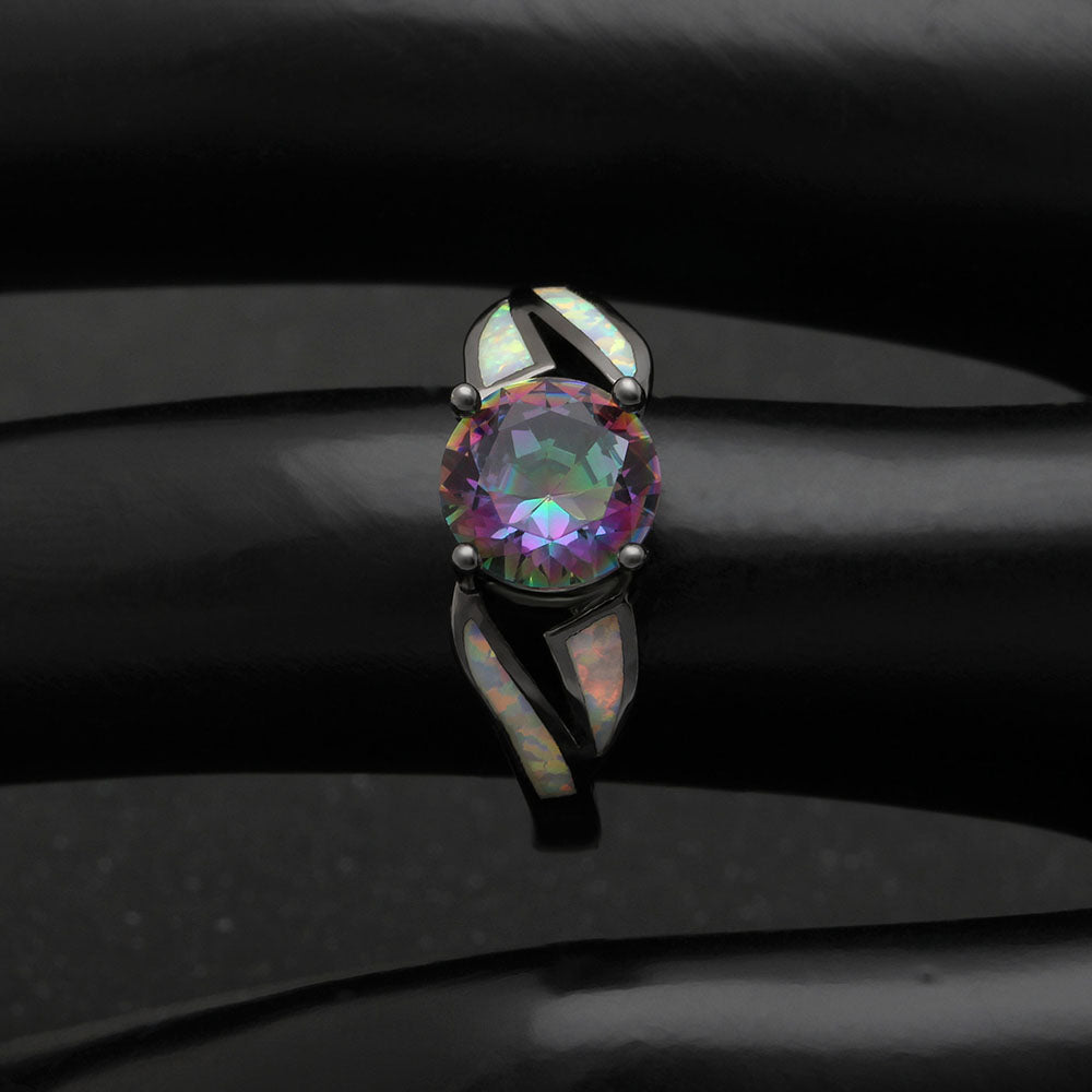 DierdreBlackMysticRainbowCzFireOpalRingforWomenGingerLyneCollectionSize10_Black-3