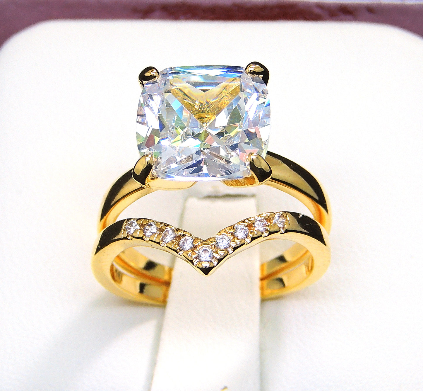 ArlynWeddingRingSetforWomenCZGoldToneEngagementRingMatchingBandGingerLyneCollection_Gold-4