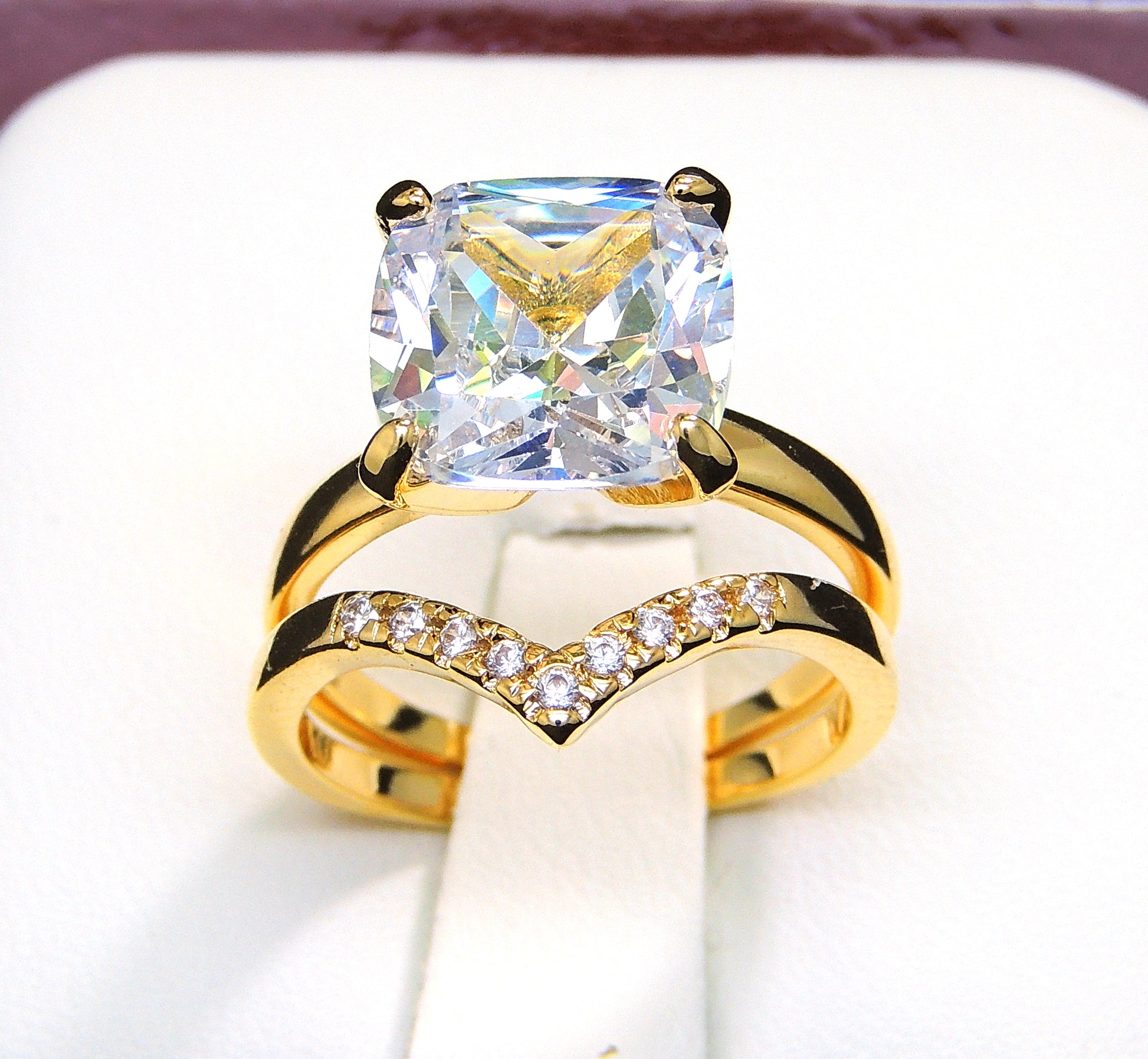 ArlynWeddingRingSetforWomenCZGoldToneEngagementRingMatchingBandGingerLyneCollection_Gold-4