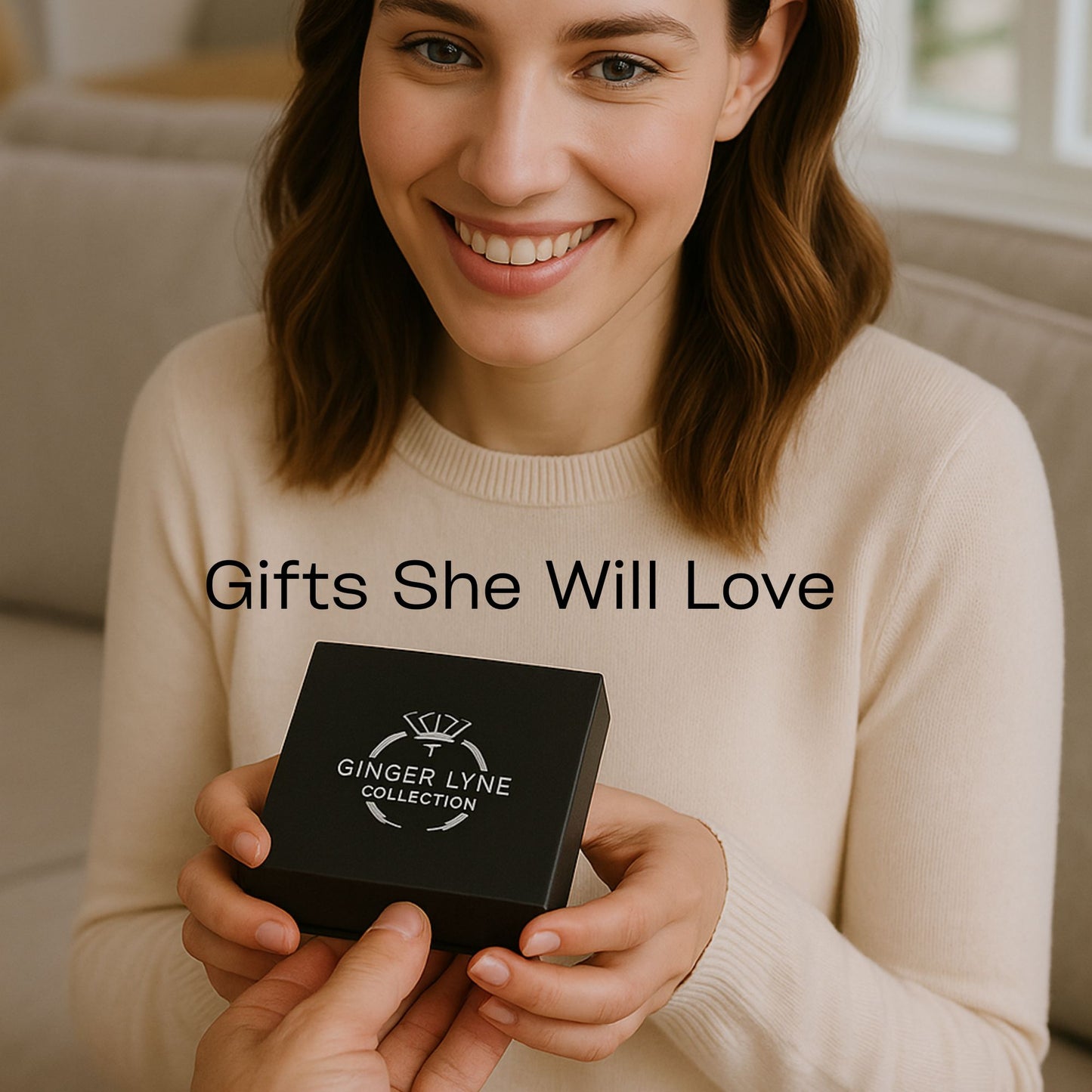 HeartHoopEarringsforWomenbyGingerLyneGoldStainlessSteelLightweightClassicEverydayStyle_Silver-6