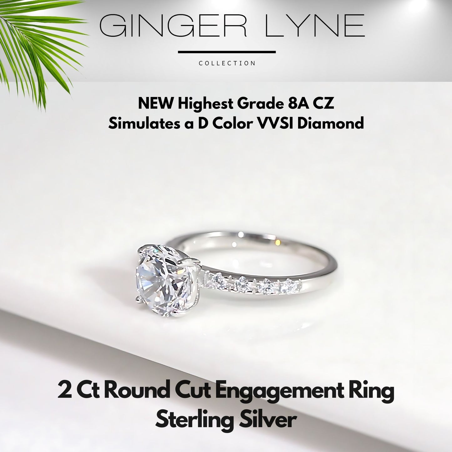 RoundEngagementRingforWomenbyGingerLyne2CtSterlingSilverWeddingRings_Silver-2