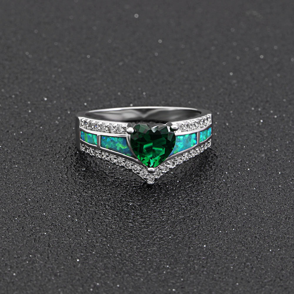 MajesticHeartEngagementorPromiseRingCreatedFireOpalforWomenGingerLyne_Green-5