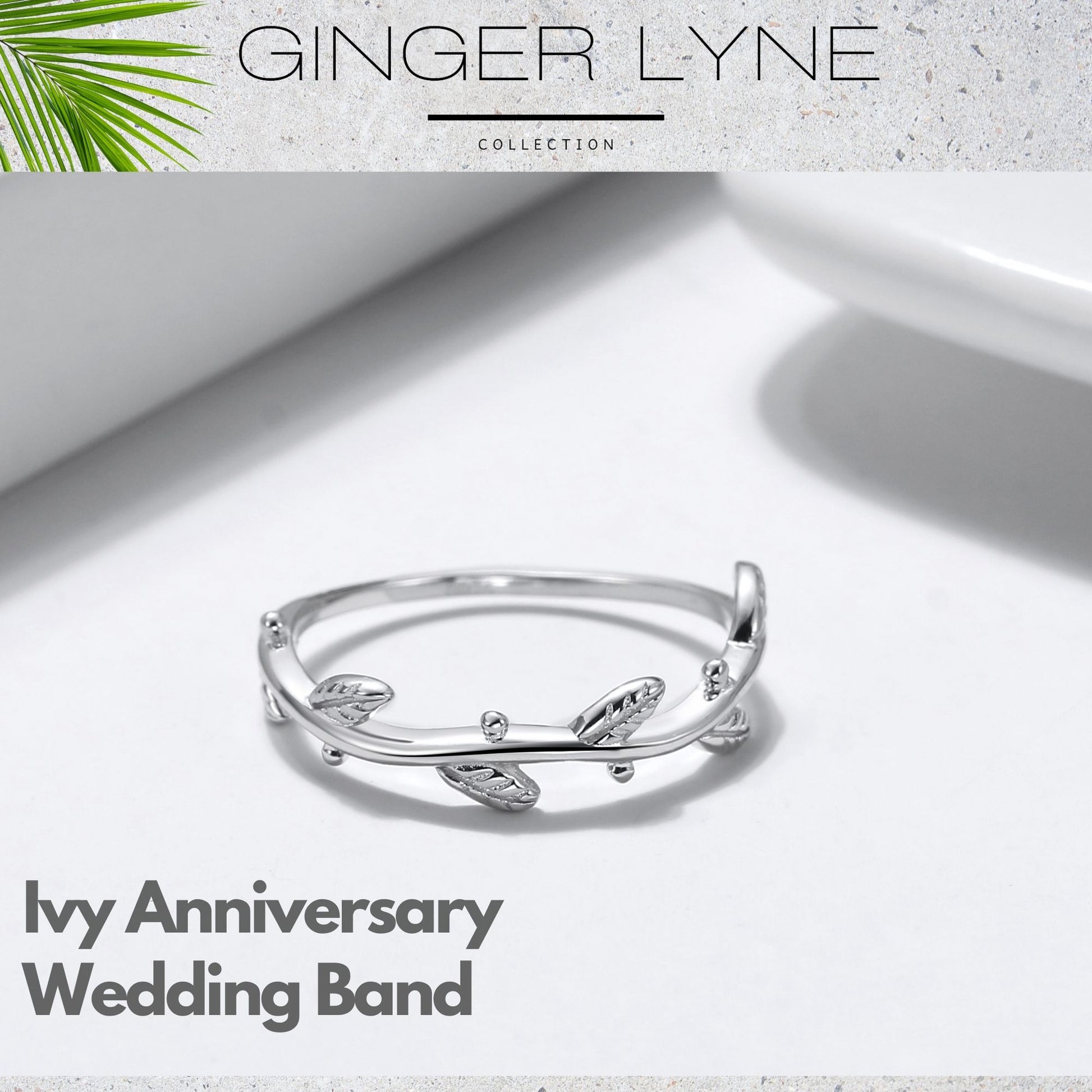 IvyVineWeddingBandforWomenOliveBranchStackingRingSterlingSilverEternityBandGingerLyne_Silver-3